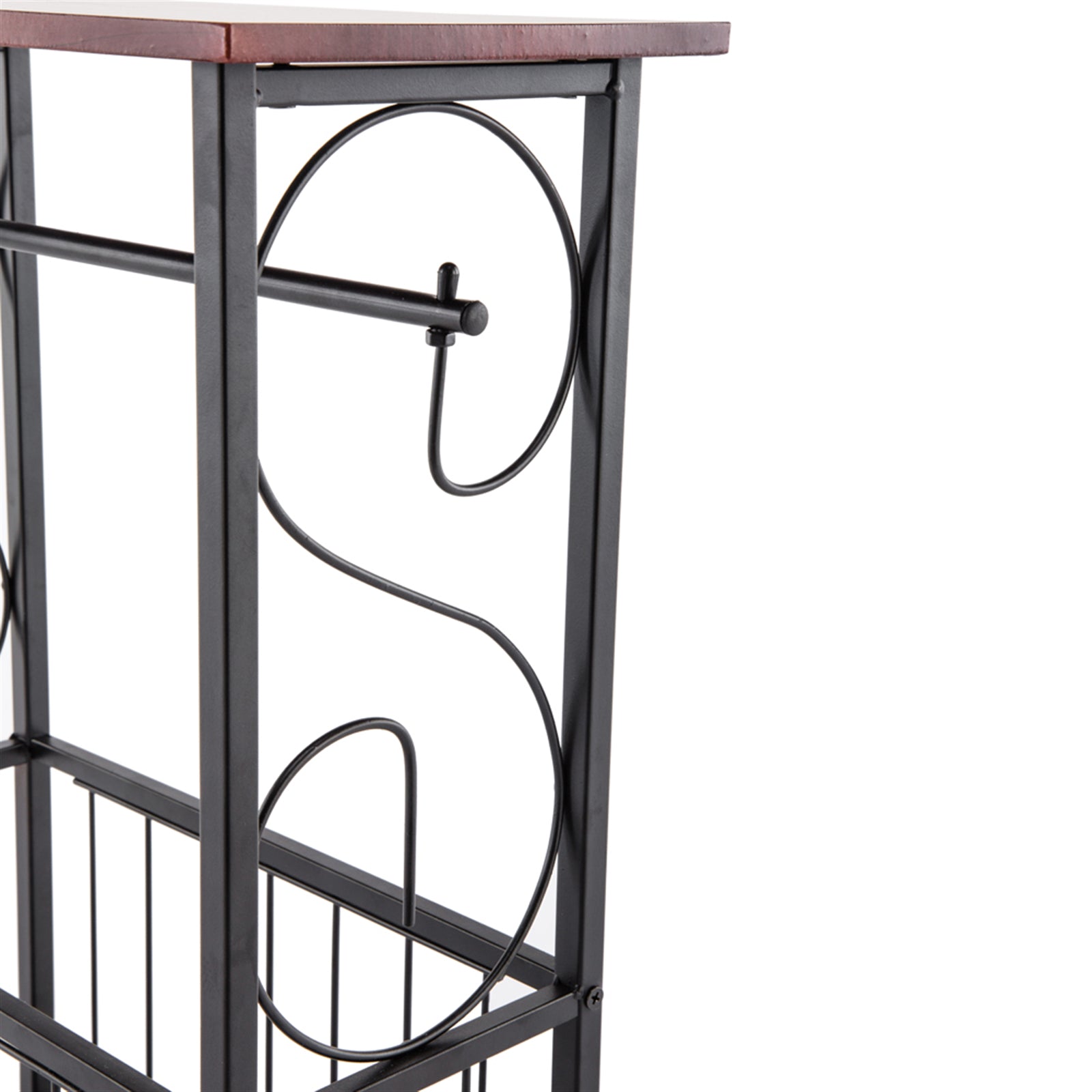 HAOYYE Multifunctional Bathroom Table, Indoor Side Table or Coffee Table with Soft Cozy Warm Flannel Fleece, Premium Quality Decorative Home Decor, Comfortable and Unique Design for Living Room, Bedroom, or Bathroom