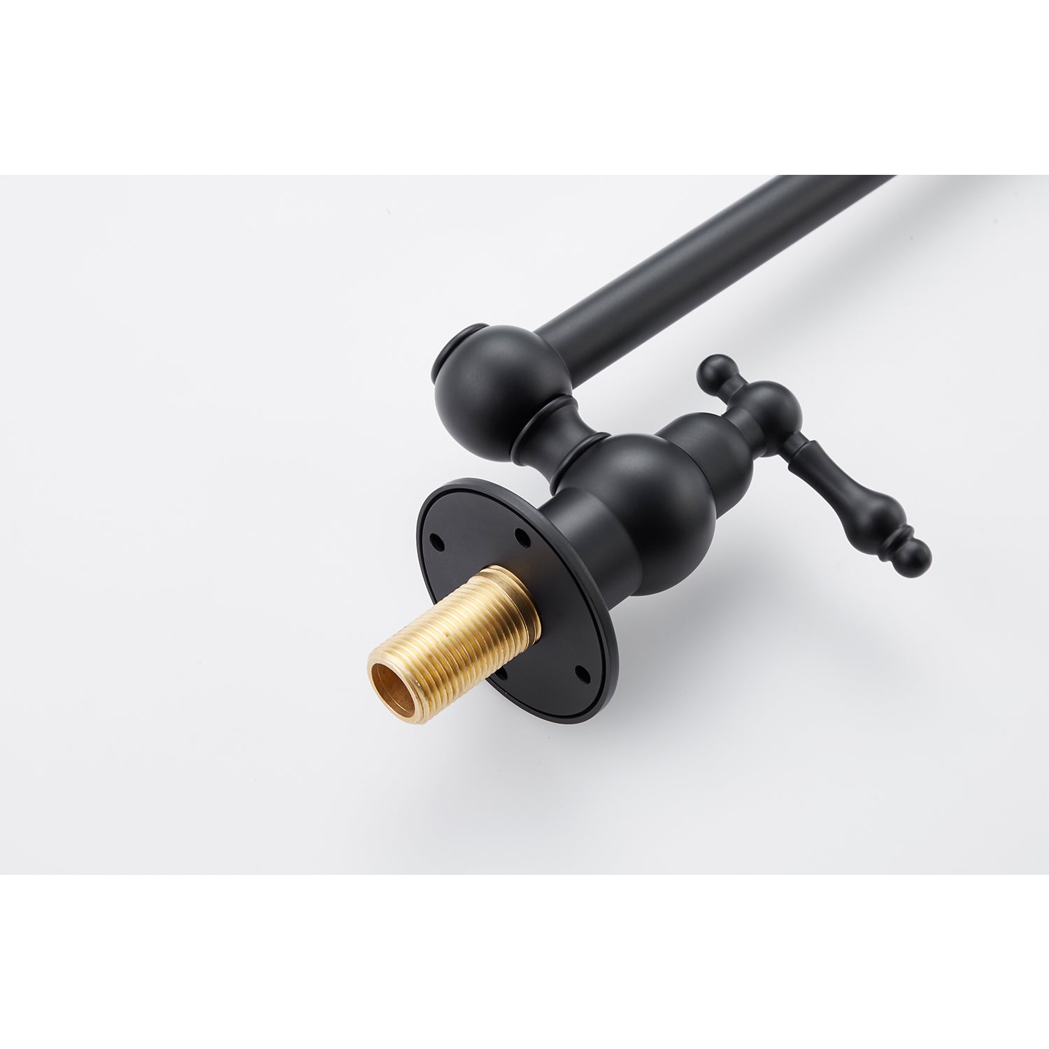 HAOYYE Wall Mount Folding Kitchen Pot Filler Faucet Sturdy Space-Saving Heavy Duty Modern Design Adults Dorm Room Easy Assembly Bedroom Furniture