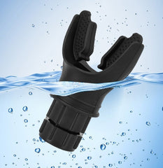 HAOYYE Breathing Trainer Portable Respiratory Muscle Trainer with Adjustable Resistance for Lung Strength Endurance Oral Muscle Exercise Stress Relief Home Gym Fitness Travel Use