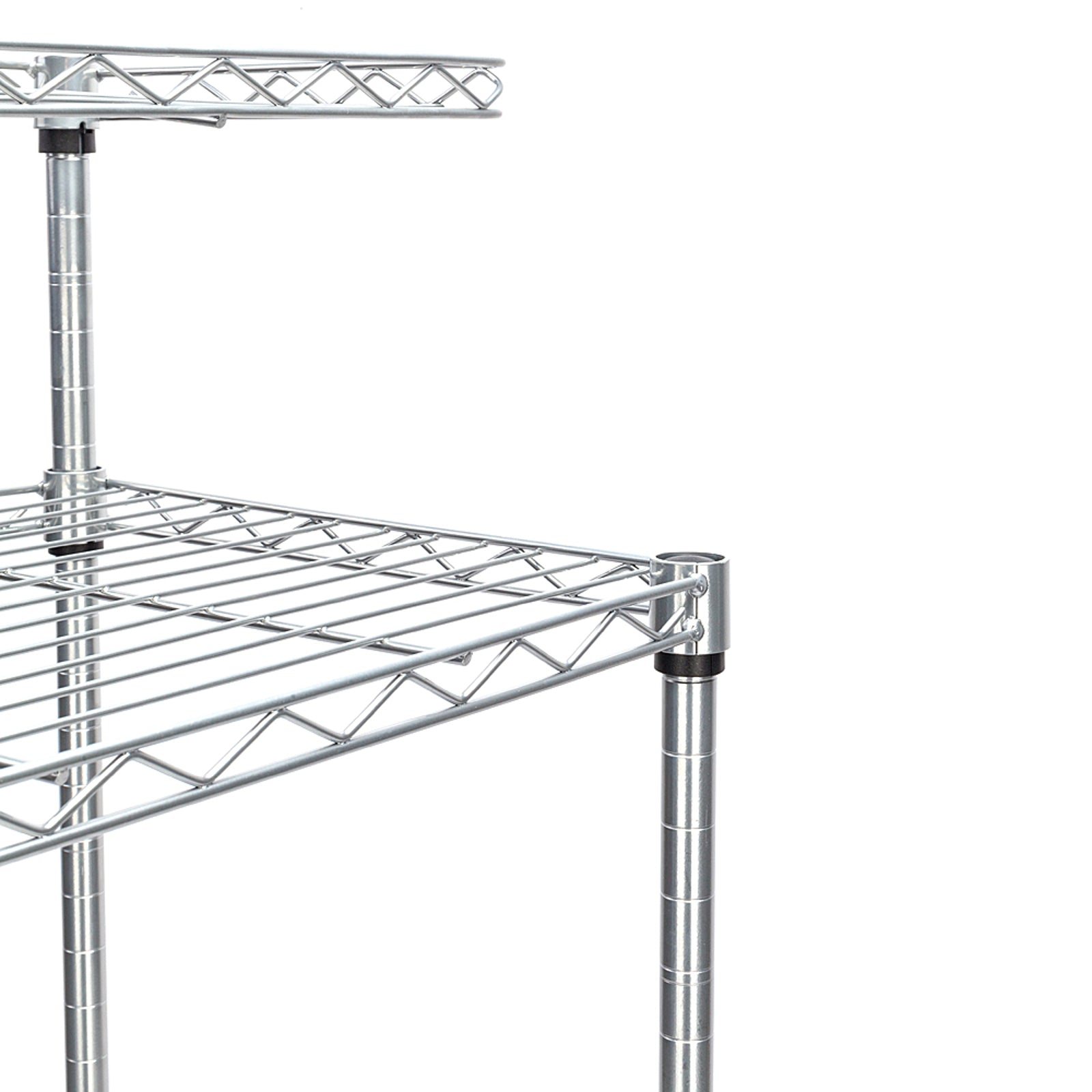 HAOYYE 4-Tier Kitchen Bakers Rack Microwave Oven Stand, Sturdy Carbon Steel Storage Cart With Mesh Shelves, Durable Multifunctional Organizer, Space-Saving Modern Home Storage Solution For Kitchens, Pantries, And Workstations, Practical And Stylish Design