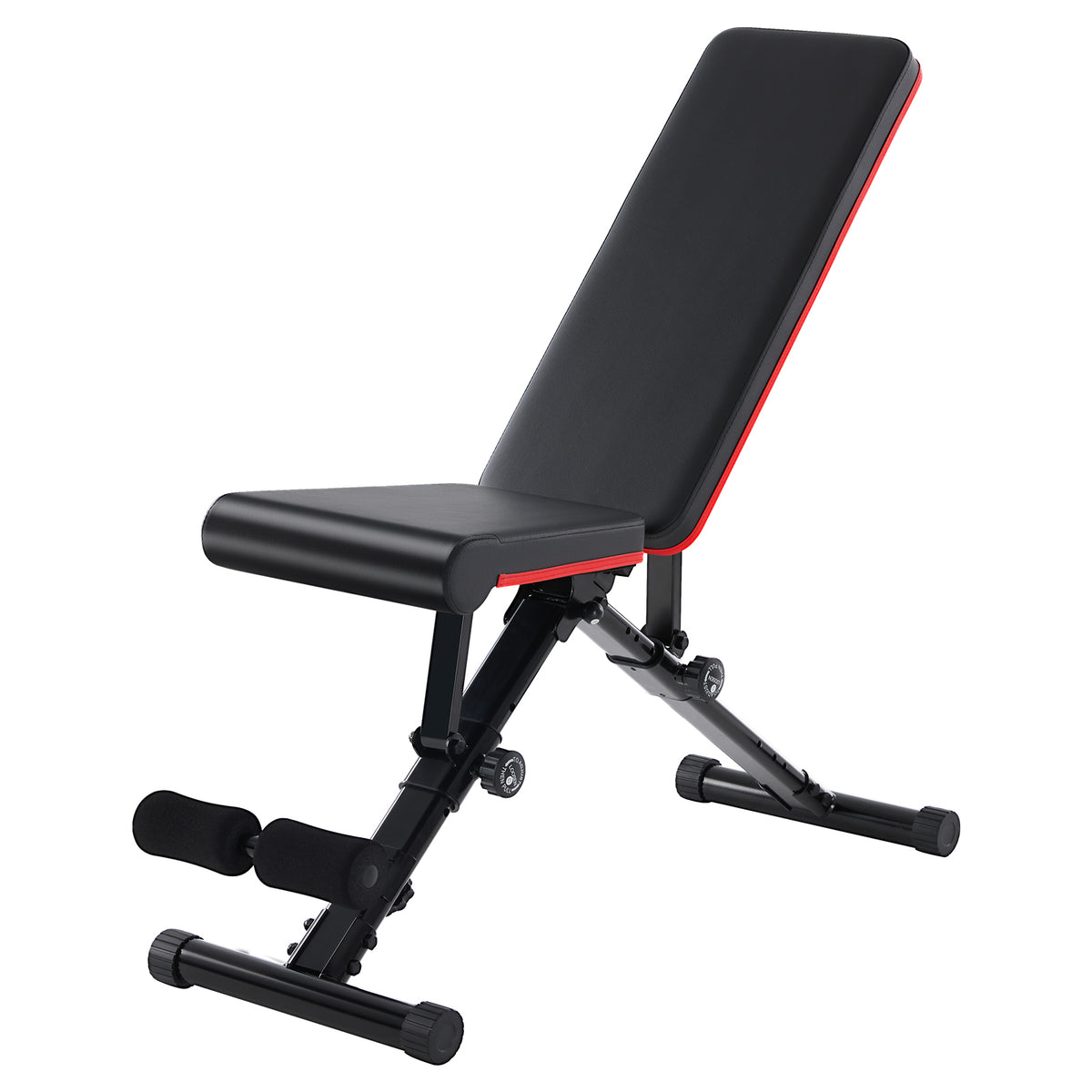 Haoyye Adjustable Weight Bench for Home Gym, Foldable Workout Bench with 795LBS Capacity, Incline/Decline Sit Up Bench for Full Body Exercise and Strength Training
