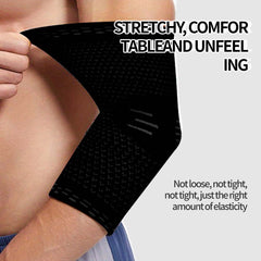 HAOYYE Elbow Brace for Tendonitis and Tennis Elbow, Compression Sleeve for Golfers Elbow Pain Relief, Arthritis, Bursitis, Workout, Weightlifting, Gym, Sports Recovery and Joint Support