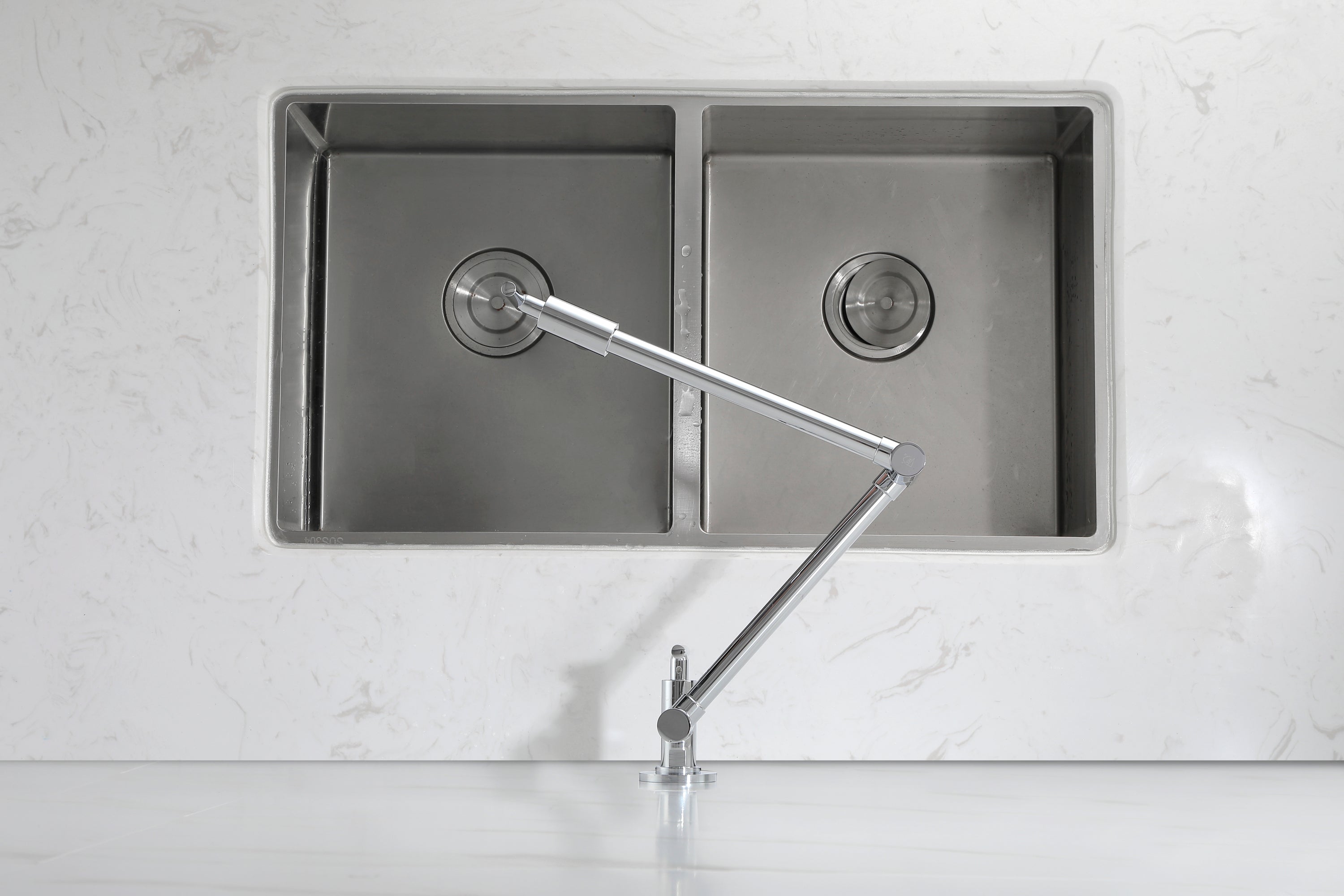 HAOYYE Pot Filler Faucet Wall Mount Sturdy Space-Saving Heavy Duty Modern Design Adults Dorm Room Easy Assembly Bedroom Furniture