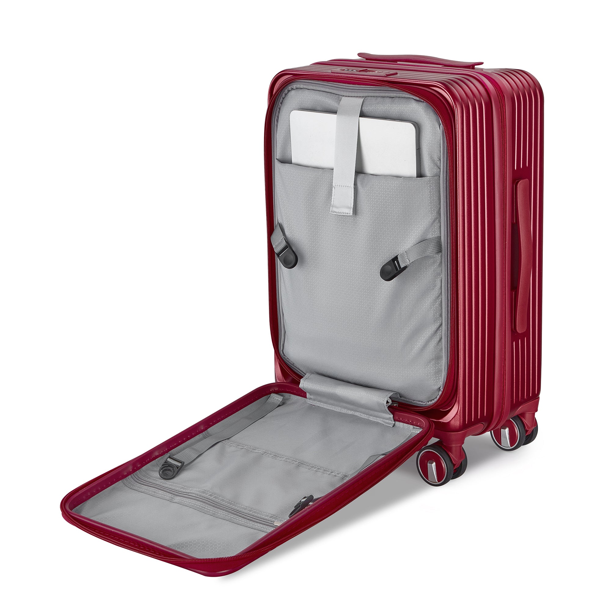 HAOYYE Luggage Sets 3 Piece(20/24/28), Expandable Carry On Luggage with TSA Lock Airline Approved, 100% PC Hard Shell and Lightweight Suitcase with Front Pocket and Spinner Wheels Sturdy Space-Saving