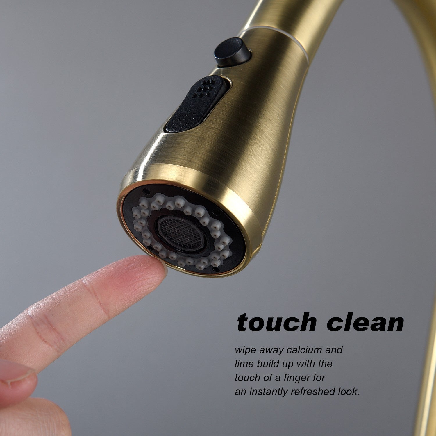 HAOYYE Kitchen Faucet with Pull Out Spraye Sturdy Space-Saving Heavy Duty Modern Design Adults Dorm Room Easy Assembly Bedroom Furniture