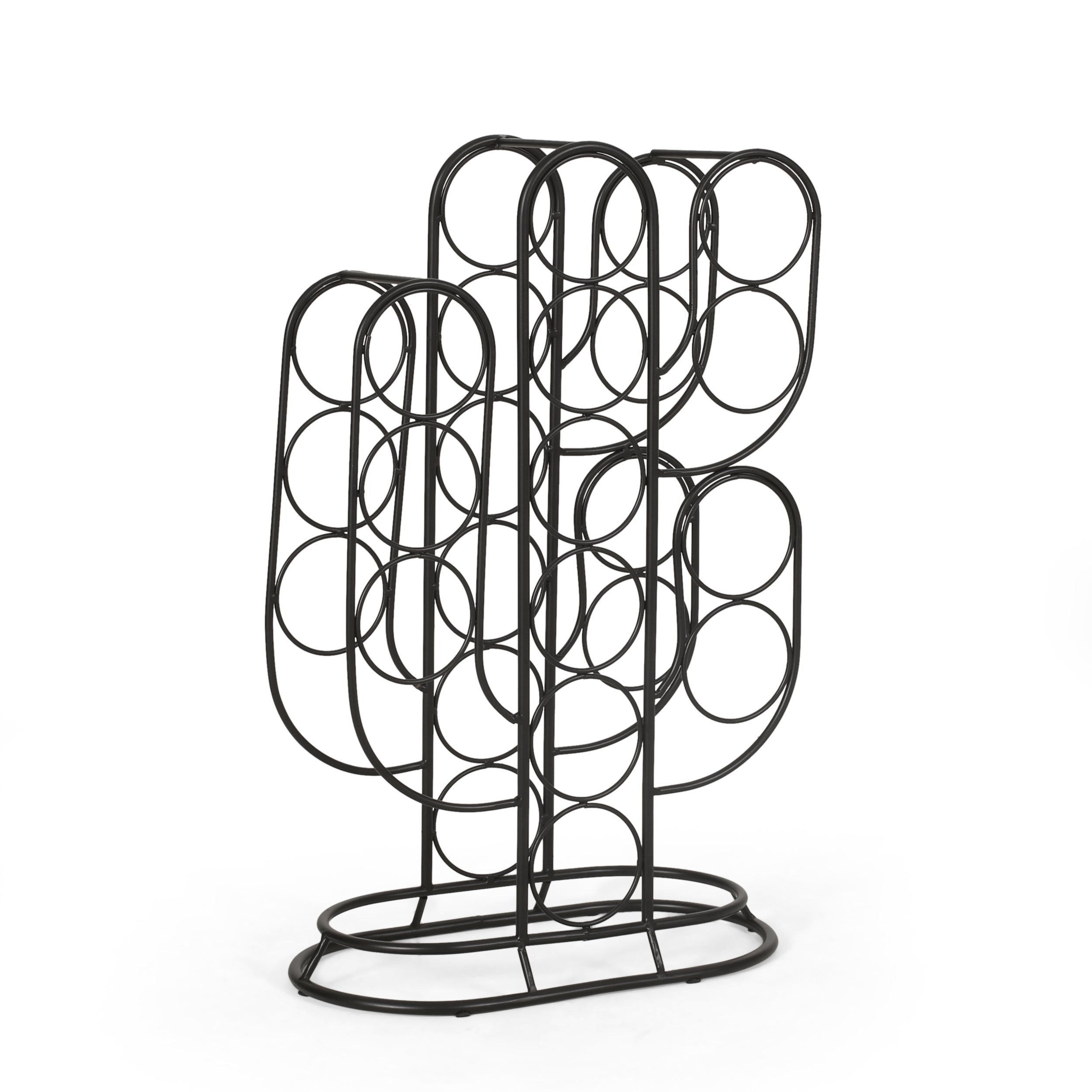 HAOYYE WINE RACK Sturdy Space-Saving Heavy Duty Modern Design Adults Dorm Room Easy Assembly Bedroom Furniture