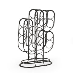 HAOYYE WINE RACK Sturdy Space-Saving Heavy Duty Modern Design Adults Dorm Room Easy Assembly Bedroom Furniture
