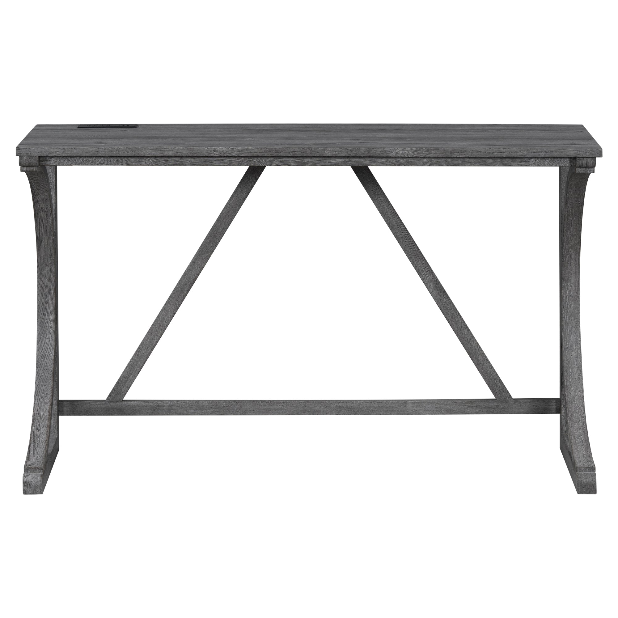 HAOYYE Bar Table Set with Power Outlet, Bar Table and Chairs Set, 4 Piece Dining Table Set, Industrial Breakfast Table Set, for Living Room, Dining Room, Game Room Sturdy Space-Saving Heavy Duty Adults