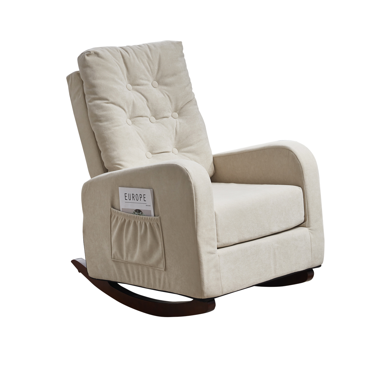 HAOYYE Single sofa reclining chair Japanese chair lazy sofa tatami balcony reclining sofa adjustable chair Sturdy Space-Saving Heavy Duty Modern Design Adults Dorm Room Easy Assembly Bedroom Furniture