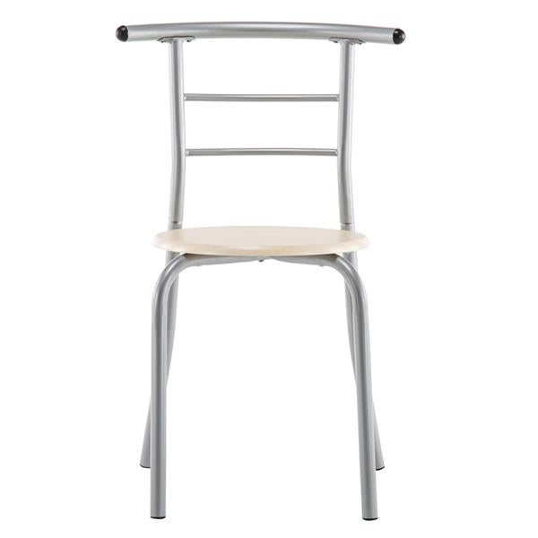 HAOYYE Breakfast Table Set Natural Durable Design Sturdy Multifunctional Modern Space-Saving Stylish Storage Solution Practical Organizer for Kitchen or Dining Room