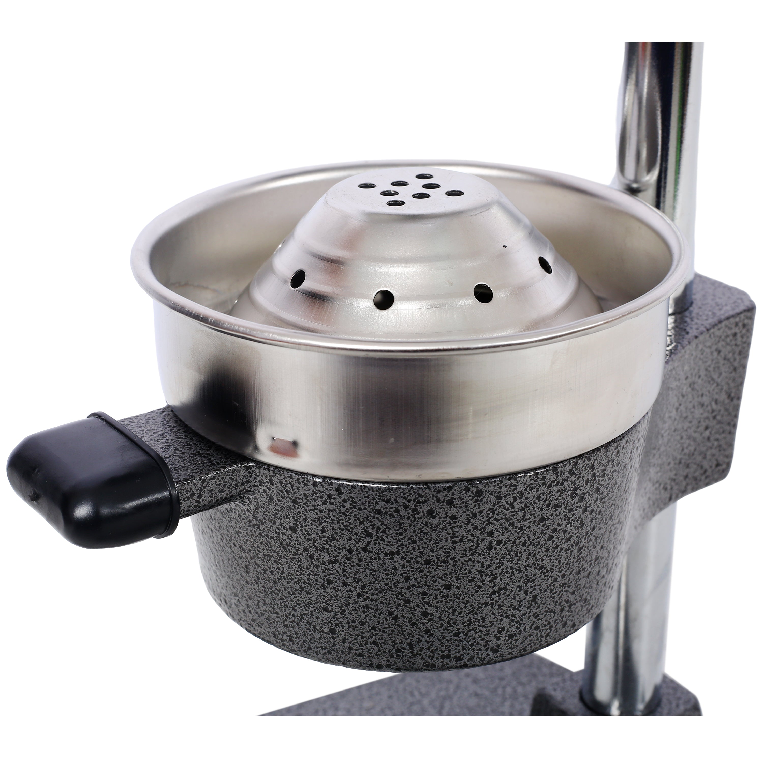 HAOYYE Cast Iron Citrus Juicer , Extra-Large Commercial Grade Manual Hand Press , Heavy Duty Countertop Squeezer for Fresh Orange Juice ,grey color Sturdy Space-Saving Modern Design Adults Dorm Room