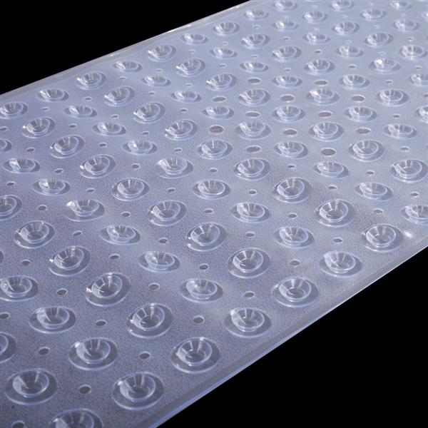 HAOYYE Non-slip Transparent Bathroom Bathtub Mat, Durable and Stylish Bath Mat, Space-saving Design for Home Use, Versatile Bathroom Accessory, Easy-to-clean Material, Comfortable and Modern Bathtub Mat for Safe and Relaxing Showers