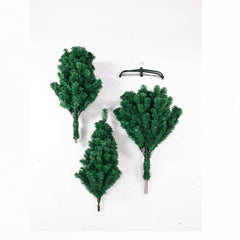 HAOYYE Green Christmas Tree with 1334 Branch Tips, Artificial Full Pine Tree with Sturdy Metal Stand, Realistic PVC Holiday Decoration for Indoor Outdoor Home Office Use