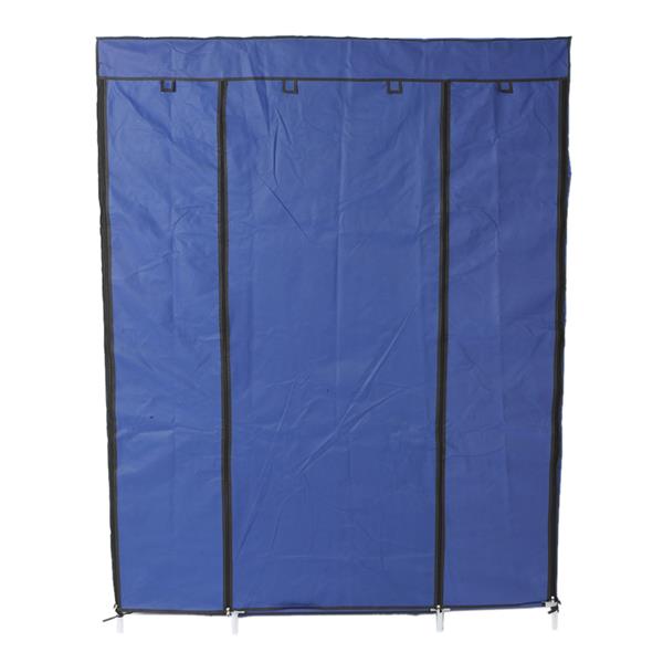 HAOYYE 5-Layer 12-Compartment Non-Woven Fabric Wardrobe Portable Closet, Navy Blue, Durable Space-Saving Storage Organizer, Modern Design for Bedroom, Living Room, Entryway, Versatile Use, Premium Quality, Stylish Home Essentials, Easy Assembly