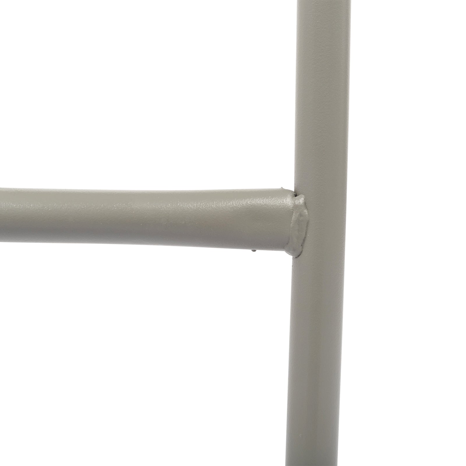 Haoyye Liftable Garden Plastic Table in White, Adjustable Height Outdoor Dining Table for Patio, Balcony, Backyard or Lawn, Lightweight and Weather Resistant Design, Easy to Clean and Perfect for Home or Commercial Use