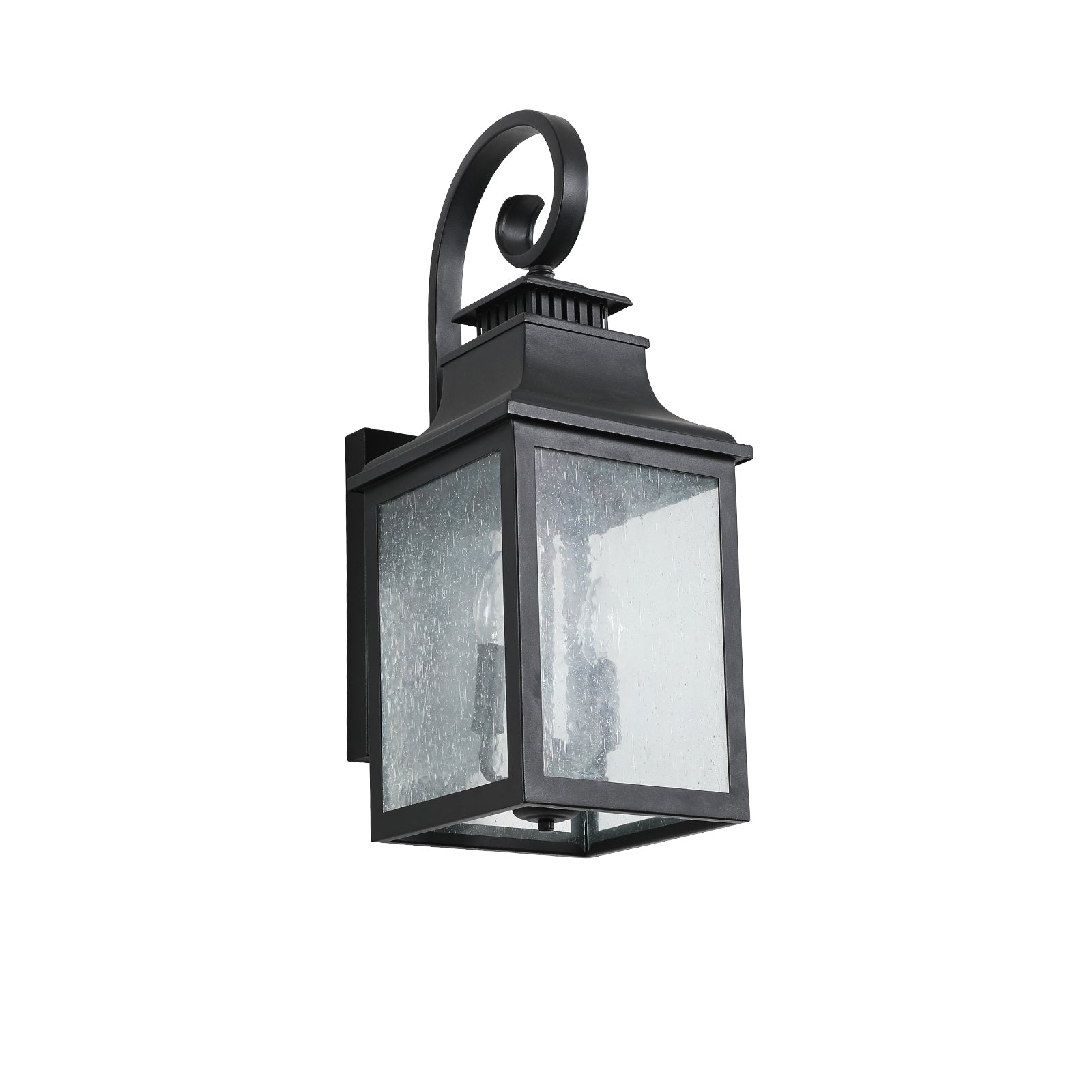 HAOYYE Large Outdoor Wall Lamps With Glass Supports multiple types of light bulbs 1 pack Sturdy Space-Saving Heavy Duty Modern Design Adults Dorm Room Easy Assembly Bedroom Furniture