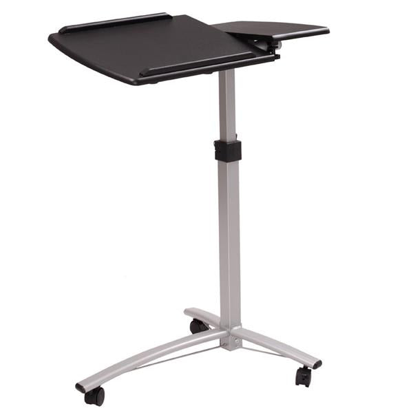 HAOYYE Black Multifunctional Lifting Computer Desk, Sturdy And Durable Design, Modern Space-Saving Storage Solution, Practical And Stylish Home Organizer For Living Room And Bedroom, Adjustable Height Desk For Study, Work, And Compact Home Offices