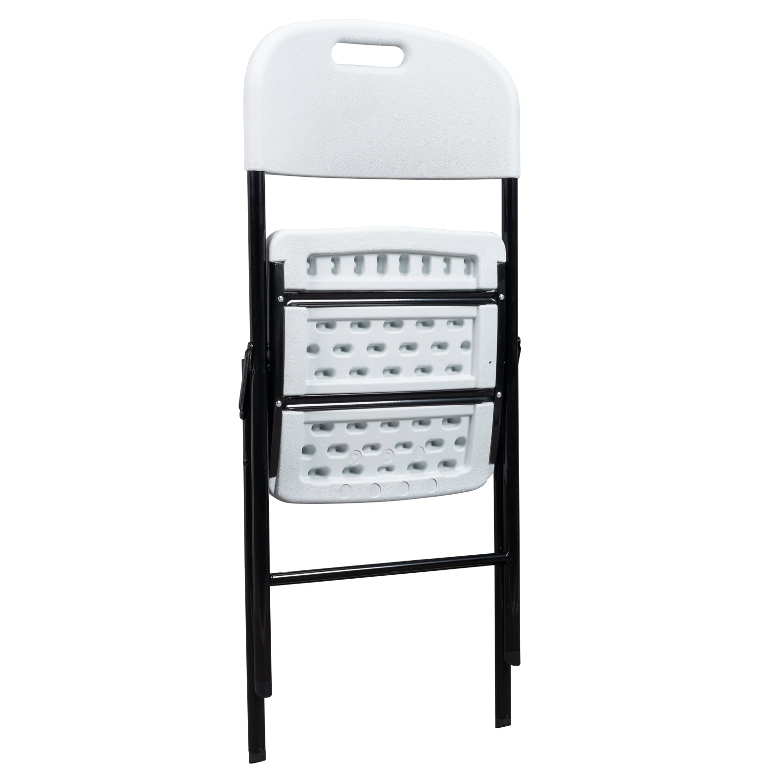 HAOYYE 4pcs Garden Plastic Folding Chairs, Lightweight and Durable Outdoor Folding Chairs, Perfect for Patio, Garden, Events, and Outdoor Gatherings, Easy to Store and Transport, Ideal for Extra Seating