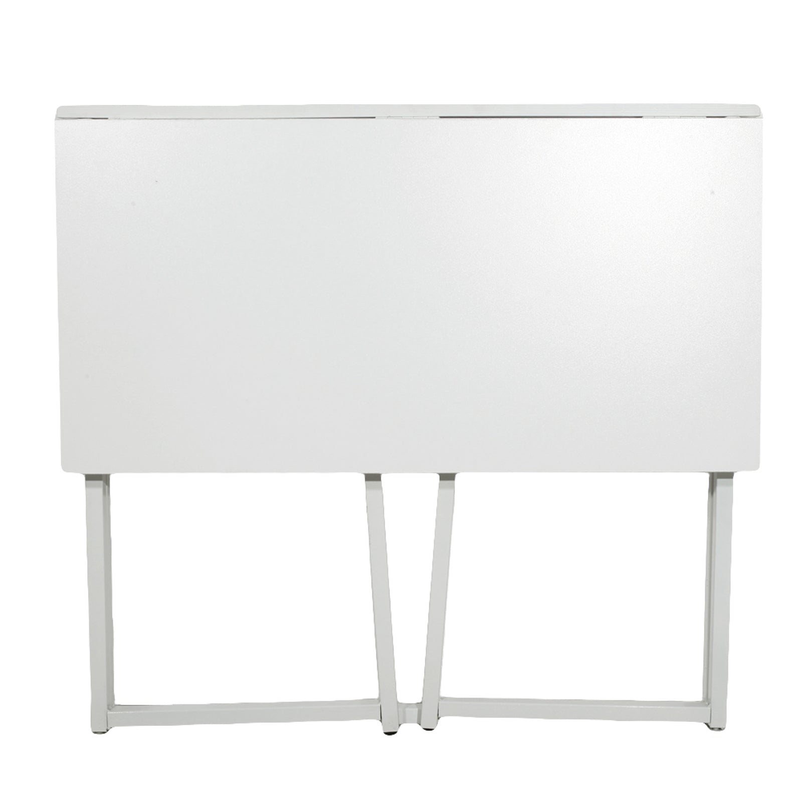 HAOYYE White Collapsible Computer Desk, Sturdy And Durable Design, Multifunctional Modern Home Office Desk, Space-Saving Storage Solution, Stylish And Practical Foldable Desk For Living Room, Bedroom, Or Study, Perfect For Work And Organization
