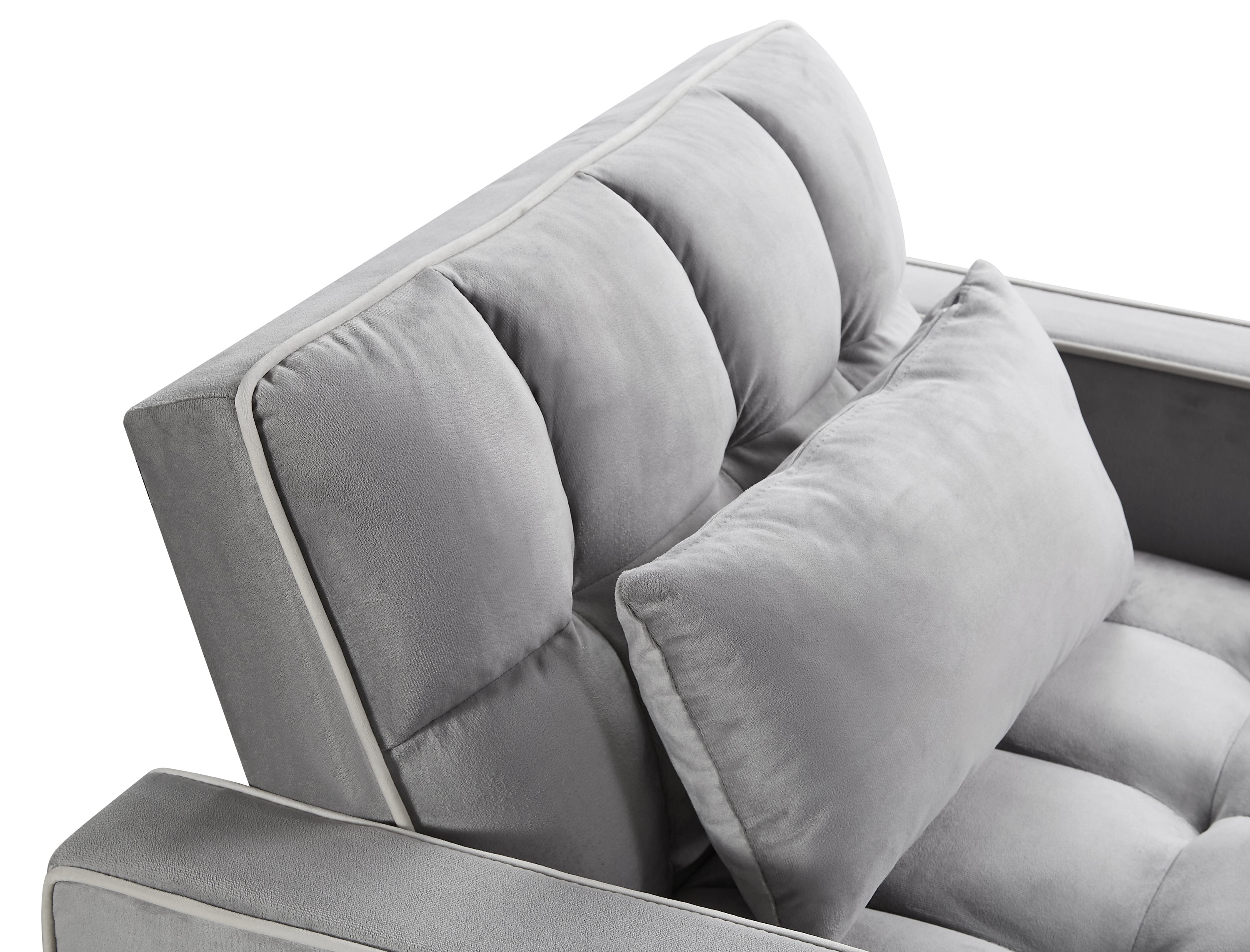 HAOYYE Convertible Sleeper Chair Sofa Bed Adjustable Pull Out Sleeper Chair Bed Multi-Pockets Folding Sofa Bed for Living Room Bedroom Small Space,3-in-1 Sofa Bed Sturdy Space-Saving Heavy Duty Modern Design