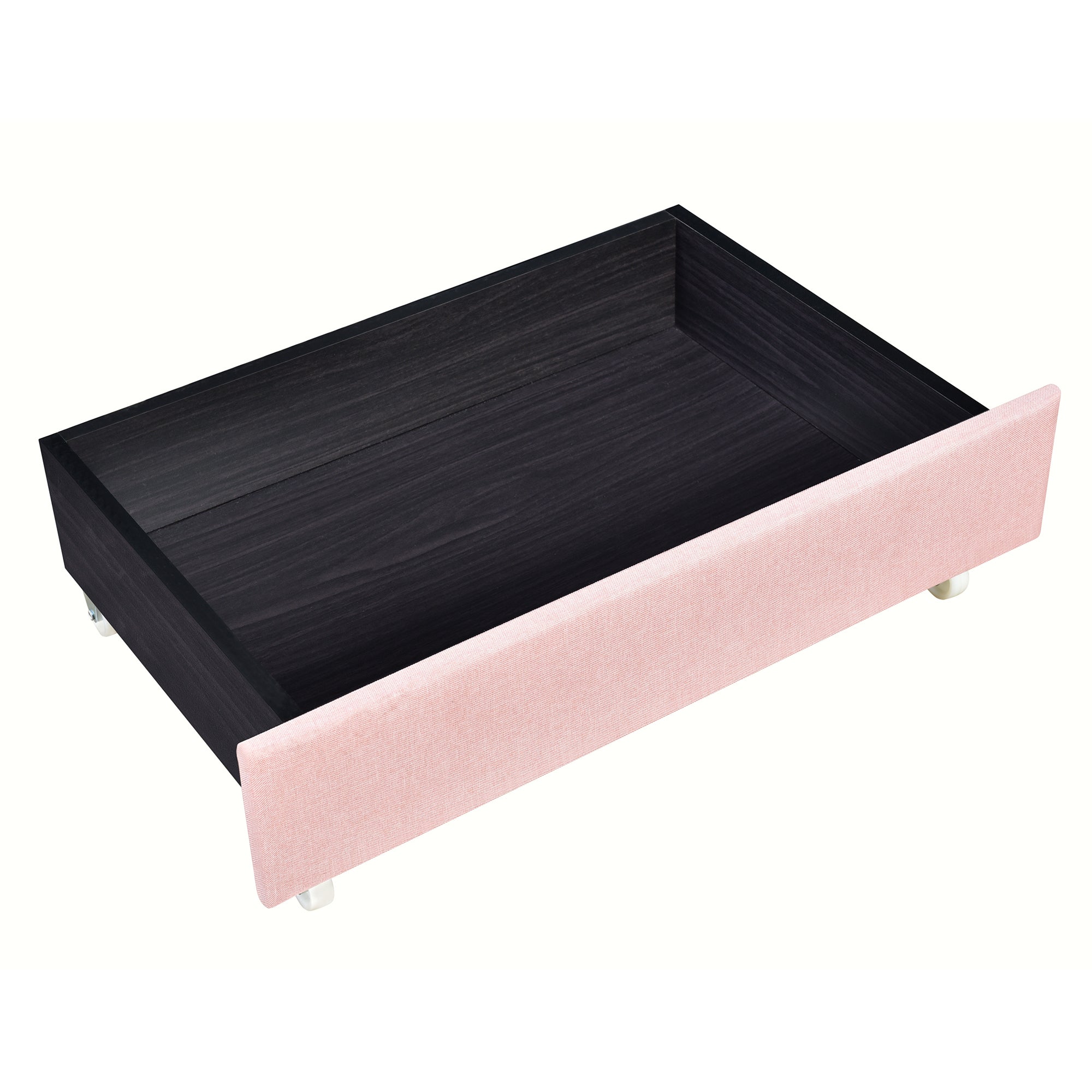 HAOYYE Queen Size Linen Upholstered Platform Bed with Two Drawers, Modern Storage Bed with Sturdy and Space-Saving Design, Heavy Duty Construction, Ideal for Adults and Dorm Rooms, Easy Assembly for Bedroom Furniture