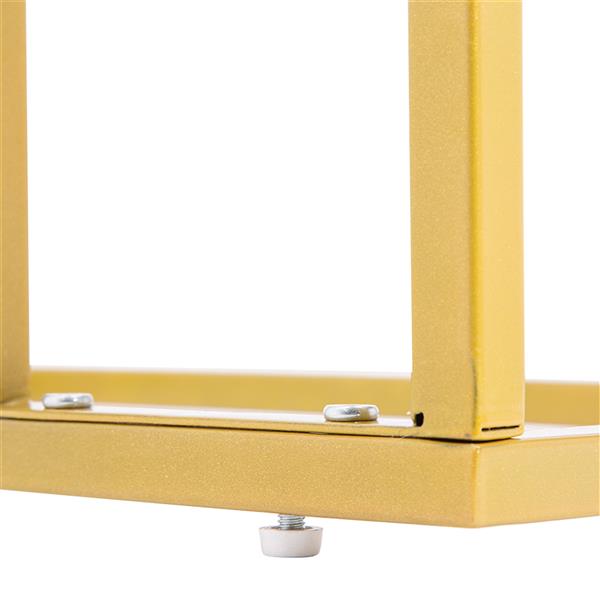 HAOYYE Marble Simple C-Side Table With Sleek Modern Design, Durable White Finish, Perfect For Living Room, Bedroom, Office, Or Small Spaces, Stylish And Functional Accent Table