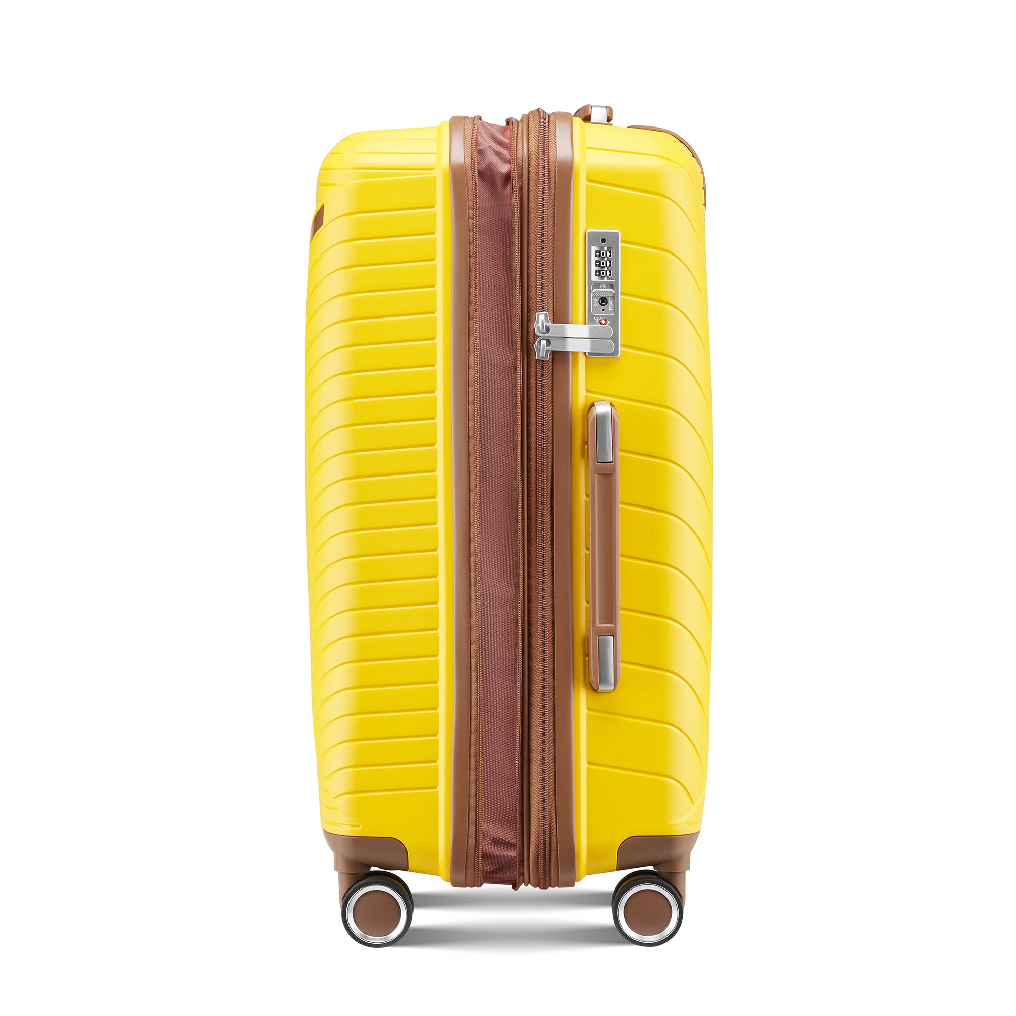 HAOYYE Luggage Sets 4 Piece(14/20/24/28), Expandable Lightweight Suitcase with 4 Double 360 Degrees Mute Spinner Wheels PP Materials Durable TSA Lock Travel Luggage Sturdy Space-Saving Heavy Duty Adults