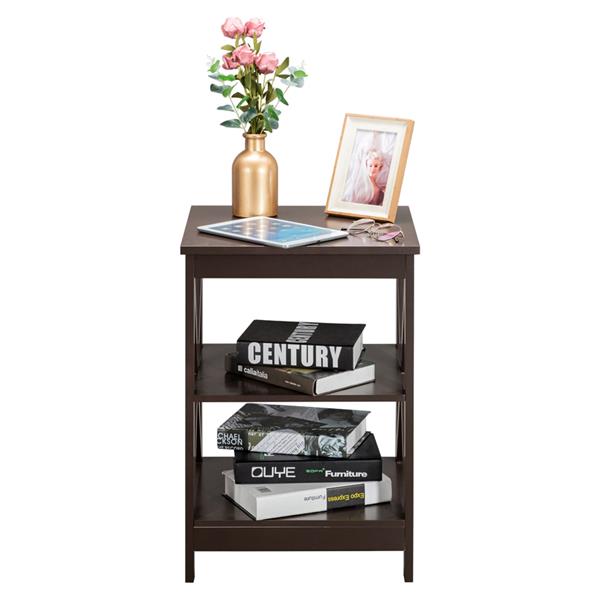 HAOYYE Double Cross Edge Coffee Table, Modern Luxury Home Decor, Soft Cozy Warm Flannel Fleece, Premium Quality Decorative Table, Unique Design, Stylish Living Room Furniture, Comfortable and Functional for Home Use