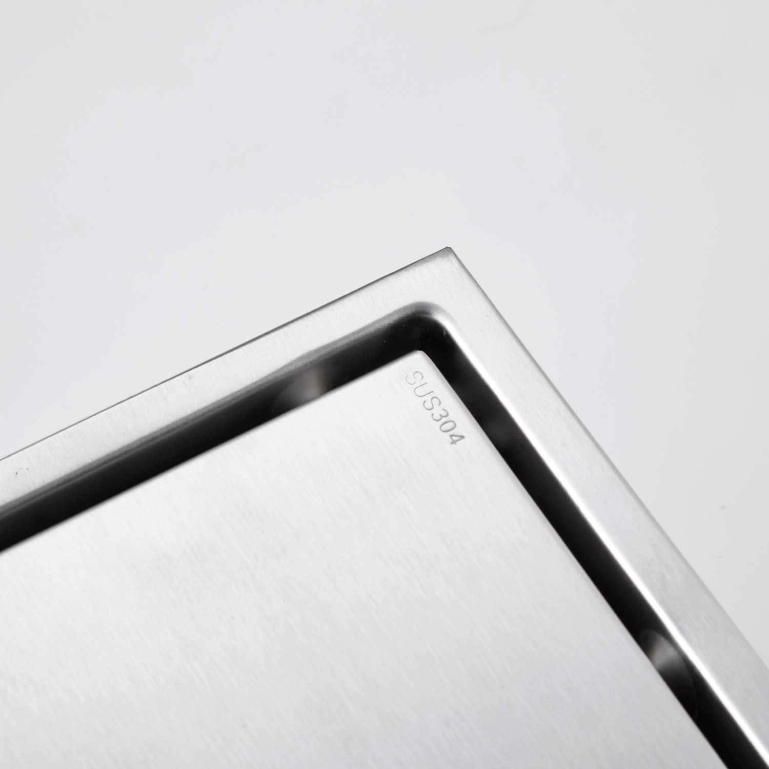 HAOYYE 6 Inch Square Shower Floor Drain Sturdy Space-Saving Heavy Duty Modern Design Adults Dorm Room Easy Assembly Bedroom Furniture