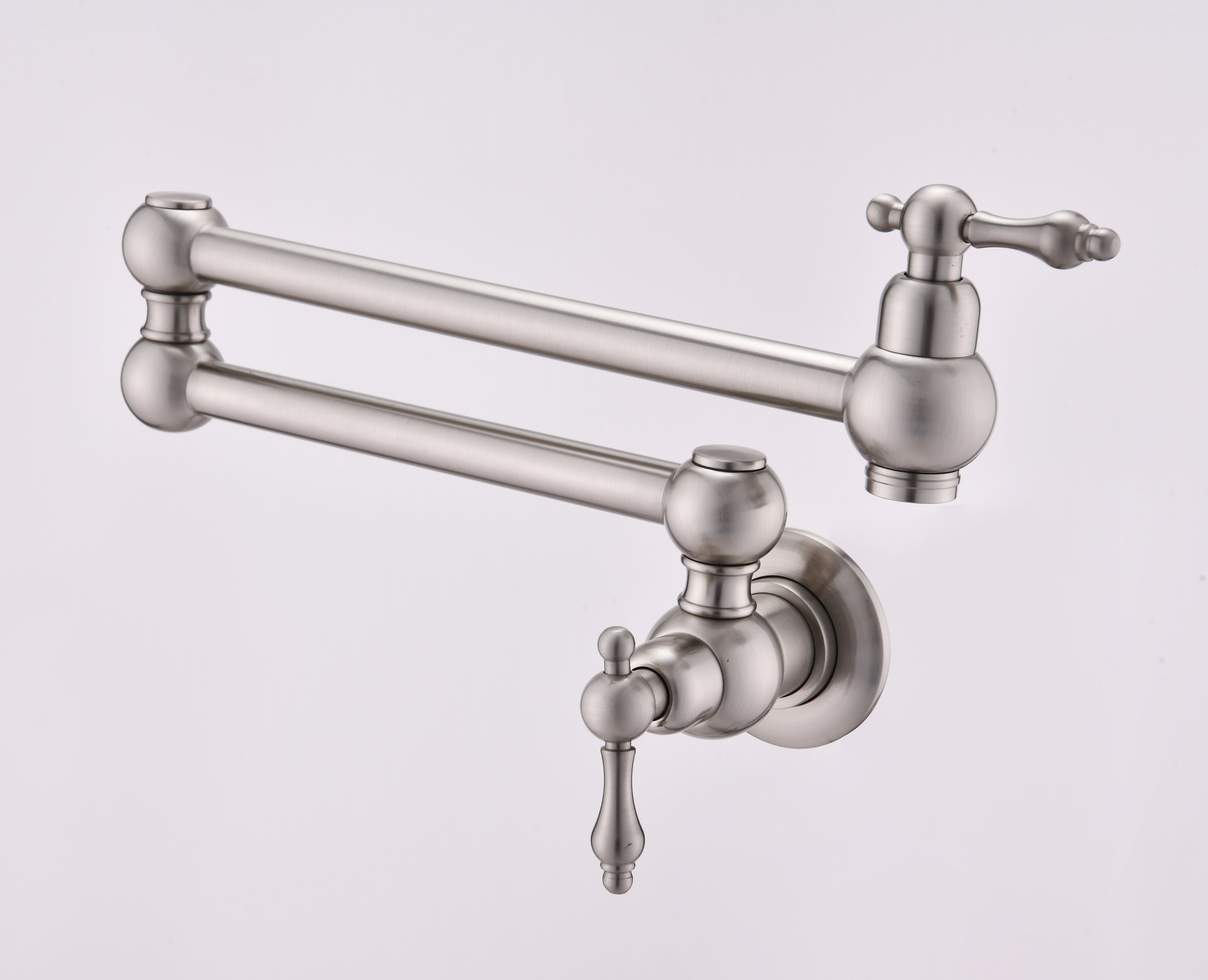 HAOYYE Pot Filler Faucet Wall Mount Sturdy Space-Saving Heavy Duty Modern Design Adults Dorm Room Easy Assembly Bedroom Furniture