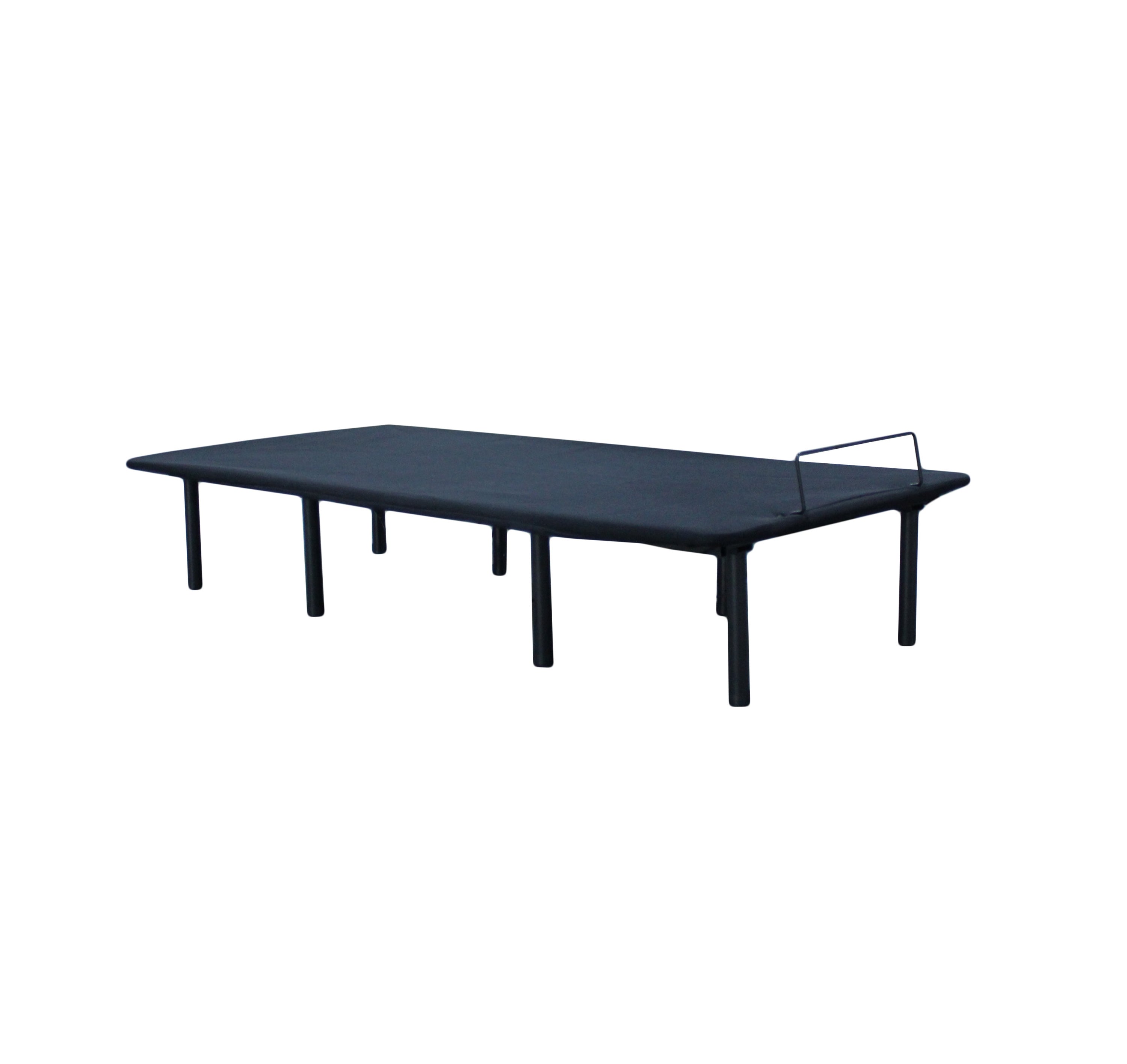 HAOYYE Adjustable Bed Base, Motorized Head and Foot Incline, Three-Fold Design, Quick and Easy Assembly, Space-Saving Heavy Duty Construction, Durable and Stylish Modern Home Furniture, Versatile and Functional for Bedroom Comfort