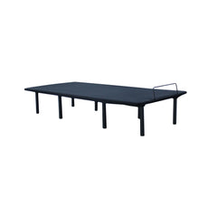 HAOYYE Adjustable Bed Base, Motorized Head and Foot Incline, Three-Fold Design, Quick and Easy Assembly, Space-Saving Heavy Duty Construction, Durable and Stylish Modern Home Furniture, Versatile and Functional for Bedroom Comfort