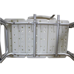 HAOYYE Medical Bathroom Safety Shower Tub Transfer Bench with Wide Comfortable Seat and Padded Handle Durable Lightweight Aluminium Alloy Frame for Senior and Disabled Support Bathing Aid