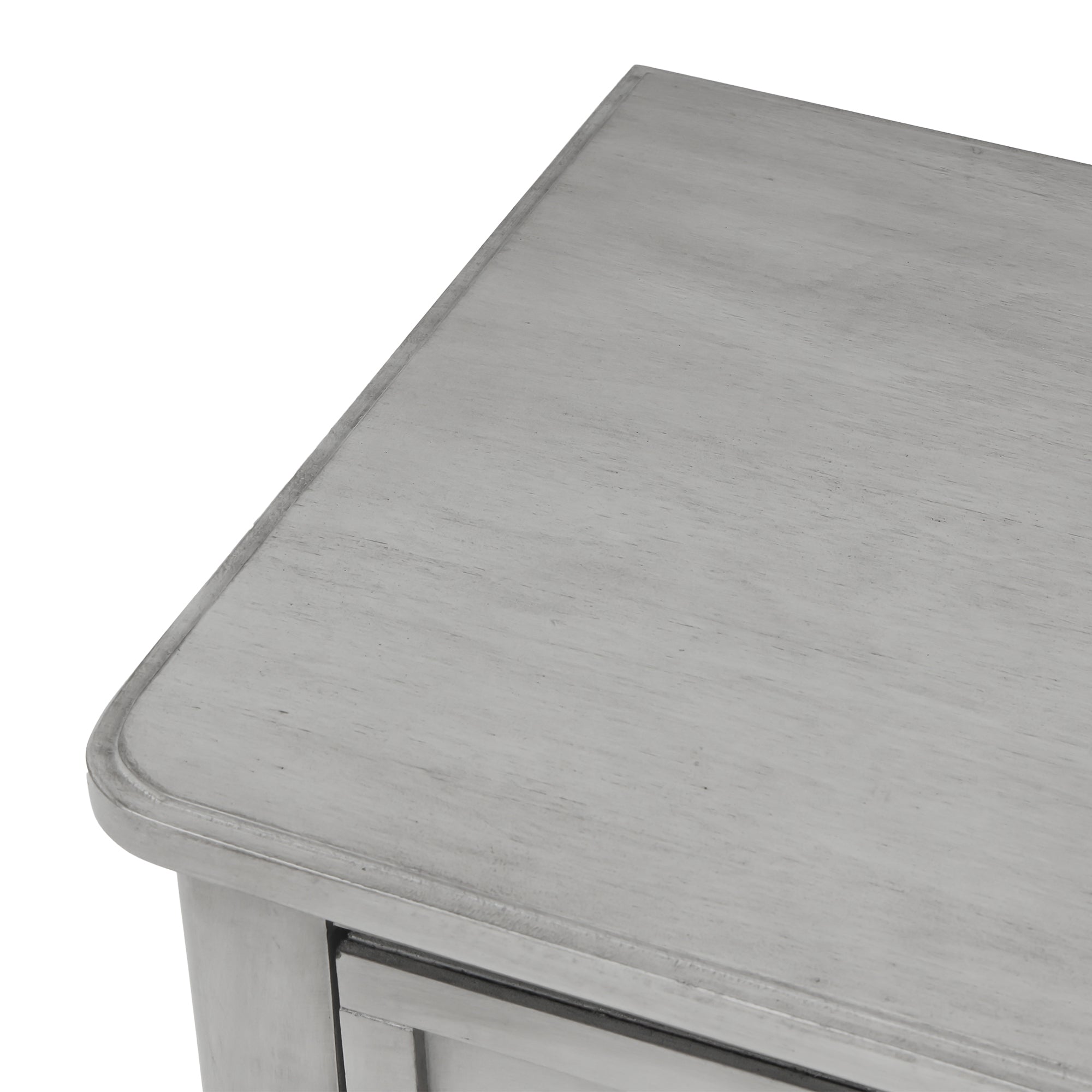HAOYYE Slim Console Table With Three Drawers And Bottom Shelf, Narrow Sofa Table For Living Room, Modern Space-Saving Design, Heavy Duty Construction, Easy Assembly (Gray Wash)