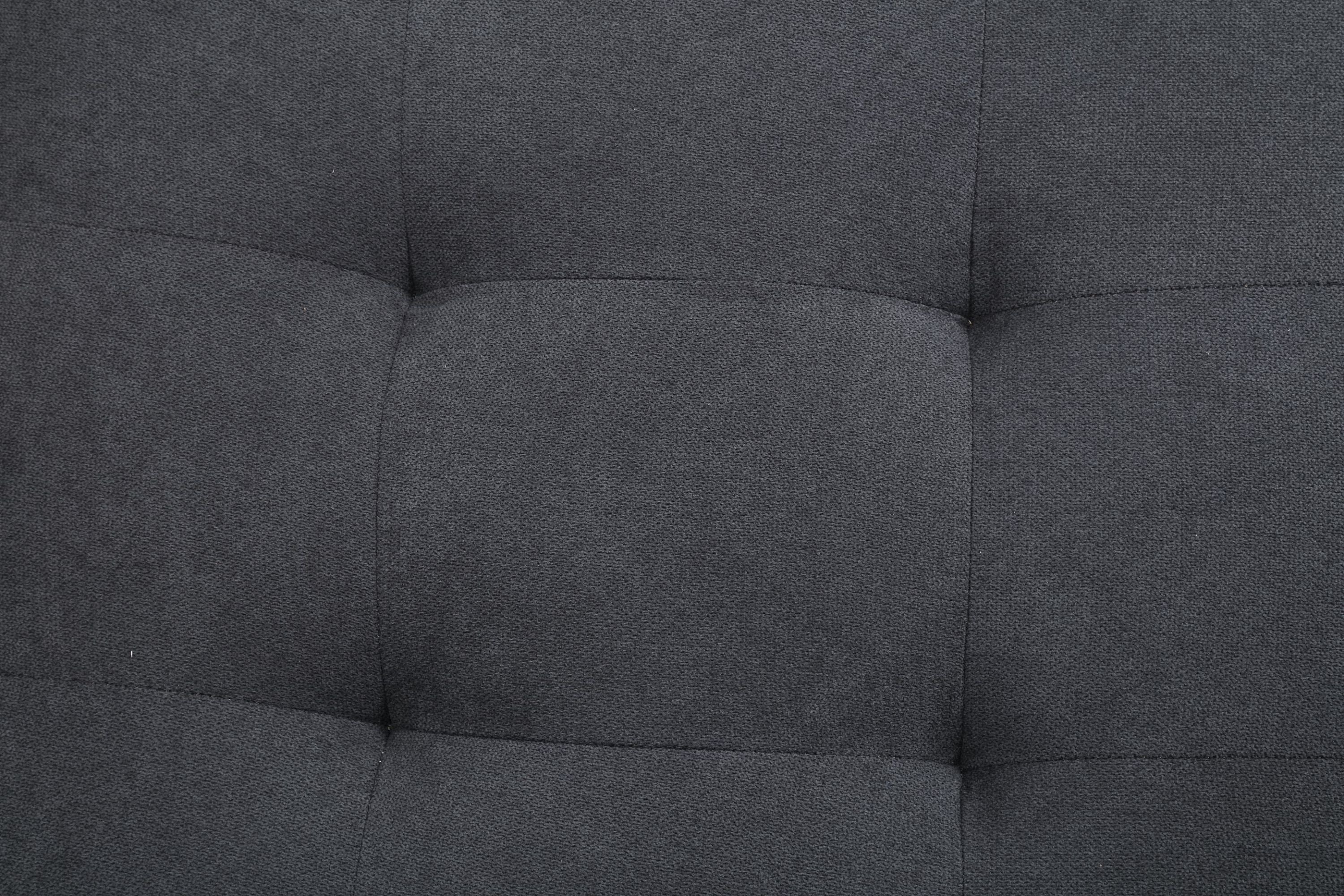 HAOYYE 3-Fold Convertible Futon Couch, Pull Out Sofa Bed, Space-Saving Loveseat Sleeper, Velvet Linen Fabric Upholstery, Heavy Duty Durable Sofa for Living Room, Modern Compact Design, Dark Gray, Light Gray, Beige