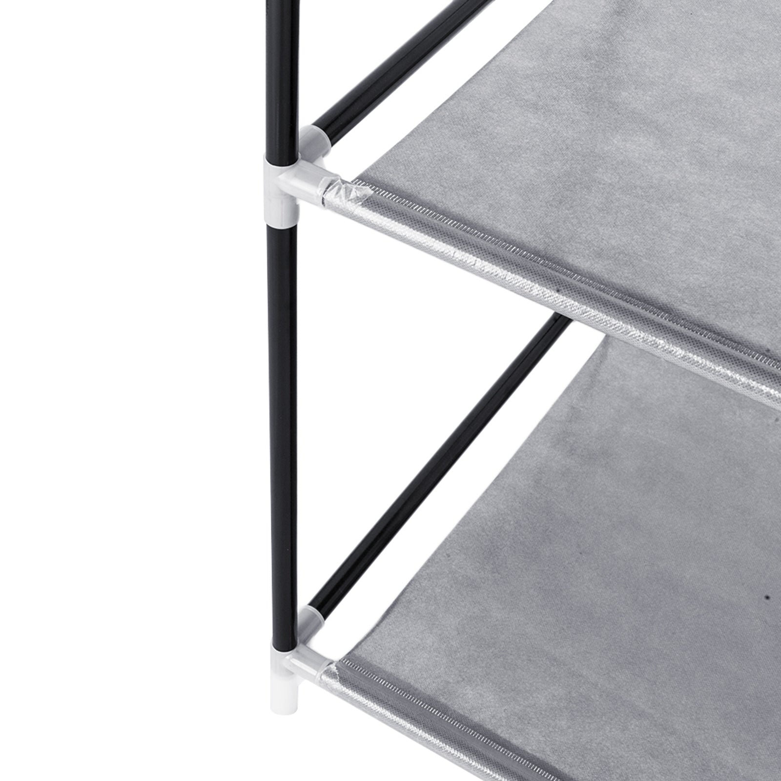 HAOYYE Portable Closet Storage Organizer with Shelves, Durable Space-Saving Wardrobe Clothes Rack, Modern Design, Versatile Use, Premium Quality, Stylish Look for Bedroom, Living Room, Entryway, or Closet
