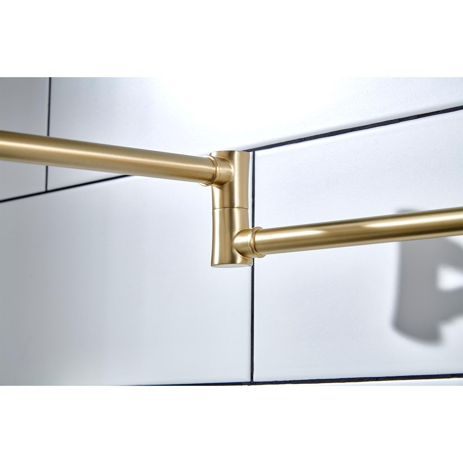 HAOYYE Wall Mount Folding Kitchen Pot Filler Faucet Sturdy Space-Saving Heavy Duty Modern Design Adults Dorm Room Easy Assembly Bedroom Furniture