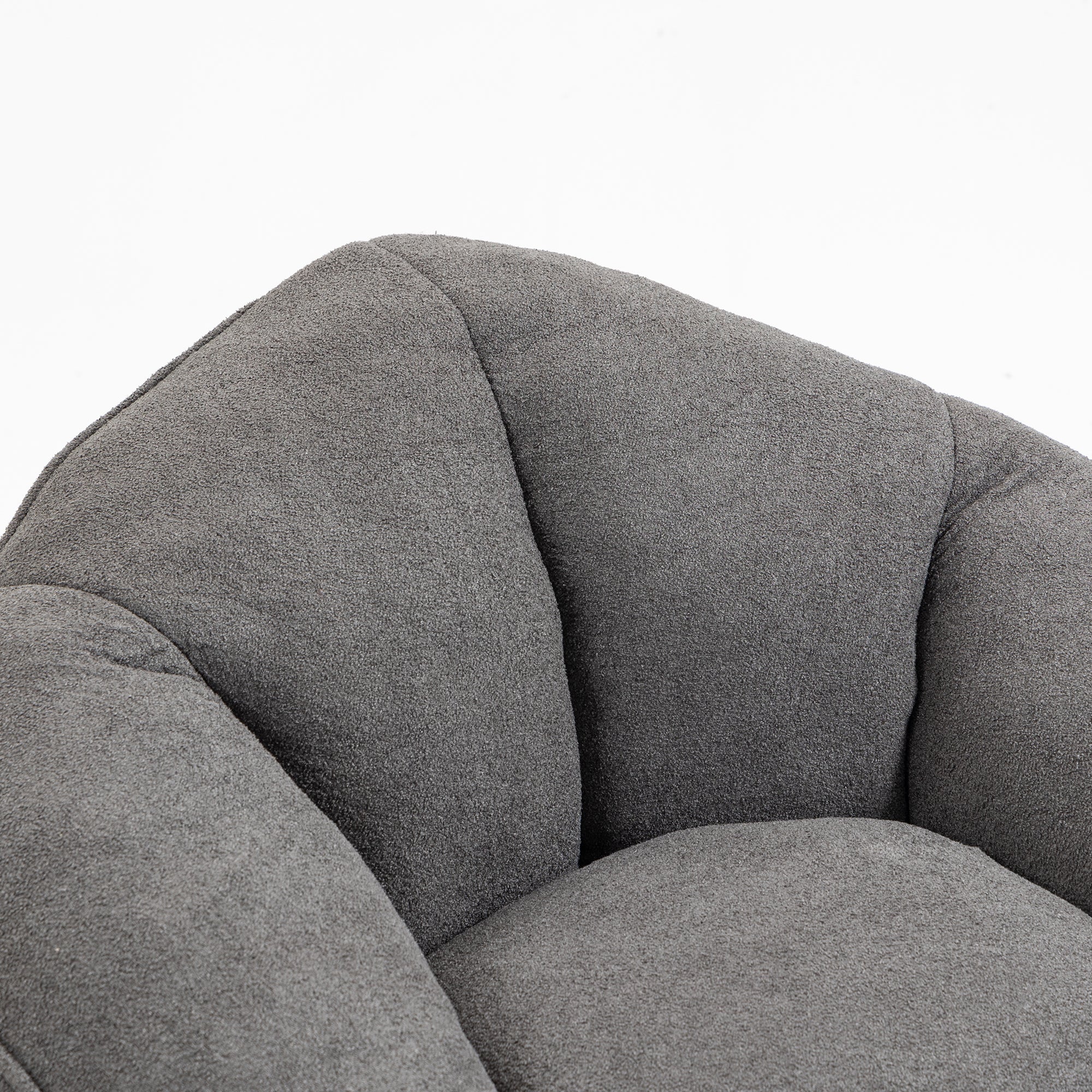 HAOYYE Bedding Bean Bag Sofa Chair with High-Pressure Foam Durable Comfortable Compressed Bean Bag Includes Footrest Sturdy Space-Saving Heavy Duty Modern Design for Adults