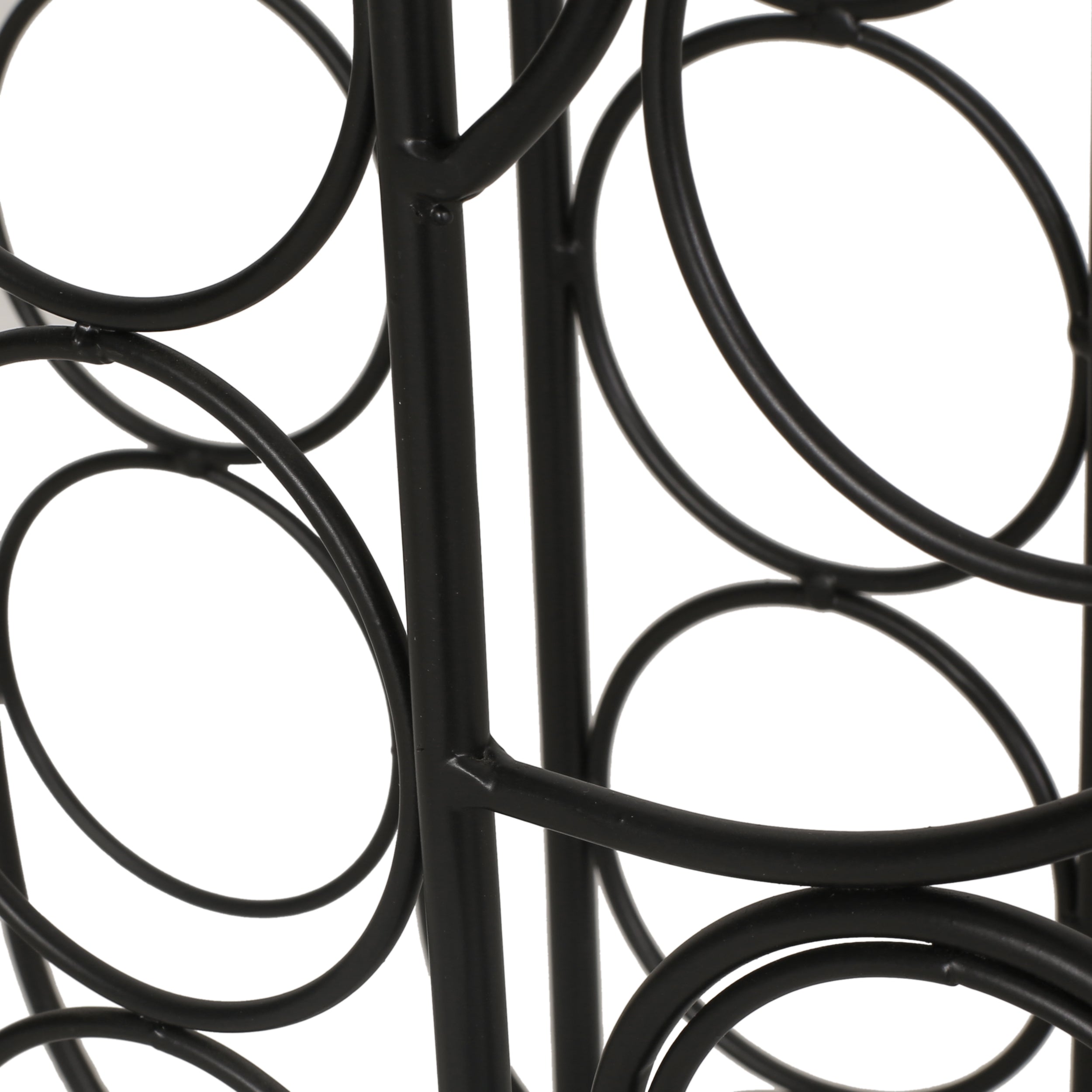 HAOYYE WINE RACK Sturdy Space-Saving Heavy Duty Modern Design Adults Dorm Room Easy Assembly Bedroom Furniture