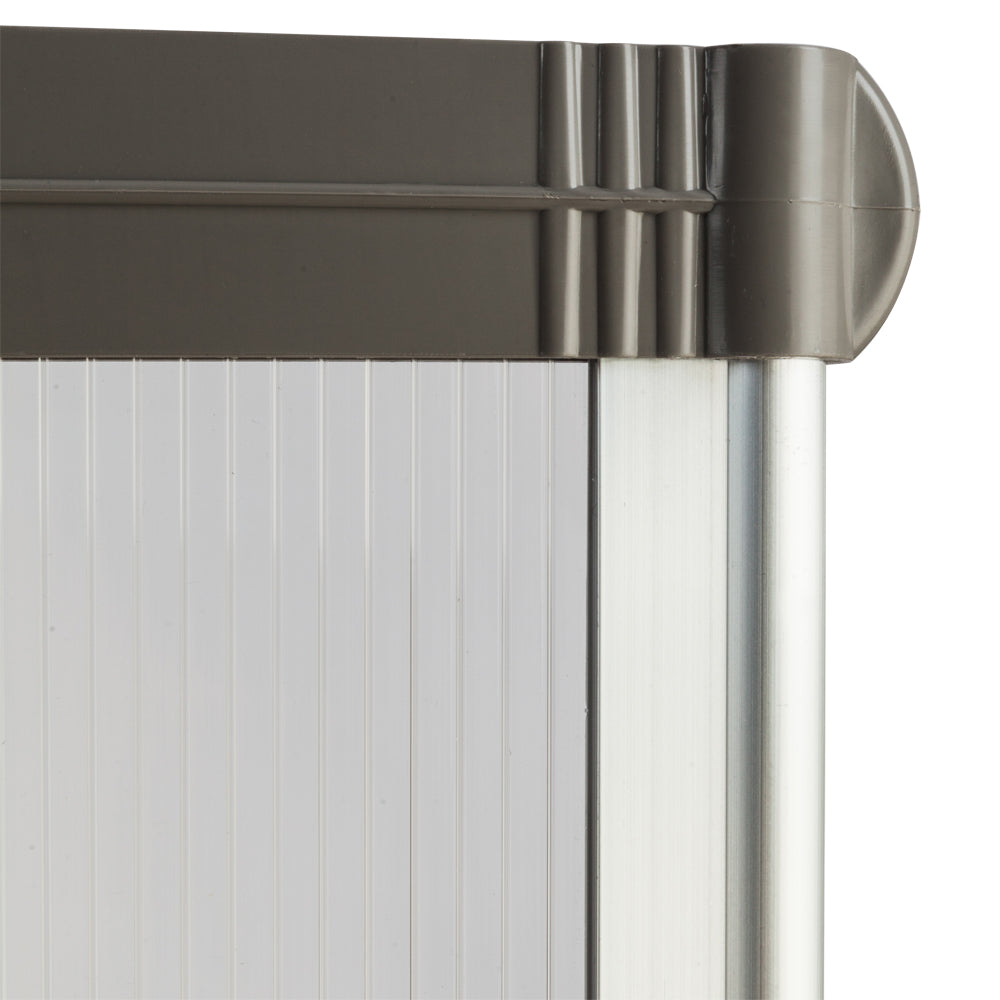 HAOYYE Household Door and Window Rain Cover Eaves Canopy with Gray Aluminum Bracket, Durable, Easy to Install, Provides Protection From Rain and Sun, Ideal for Outdoor Use, Stylish House Decoration