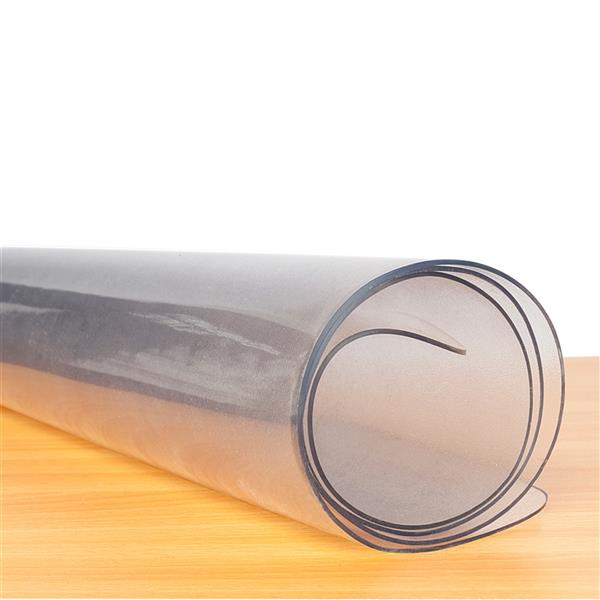 HAOYYE PVC Matte Floor Chair Protective Mat – Transparent Durable Space-Saving Organizer, Modern Design For Home, Office, Living Room – Premium Quality, Stylish Look, Easy To Clean, Versatile Use
