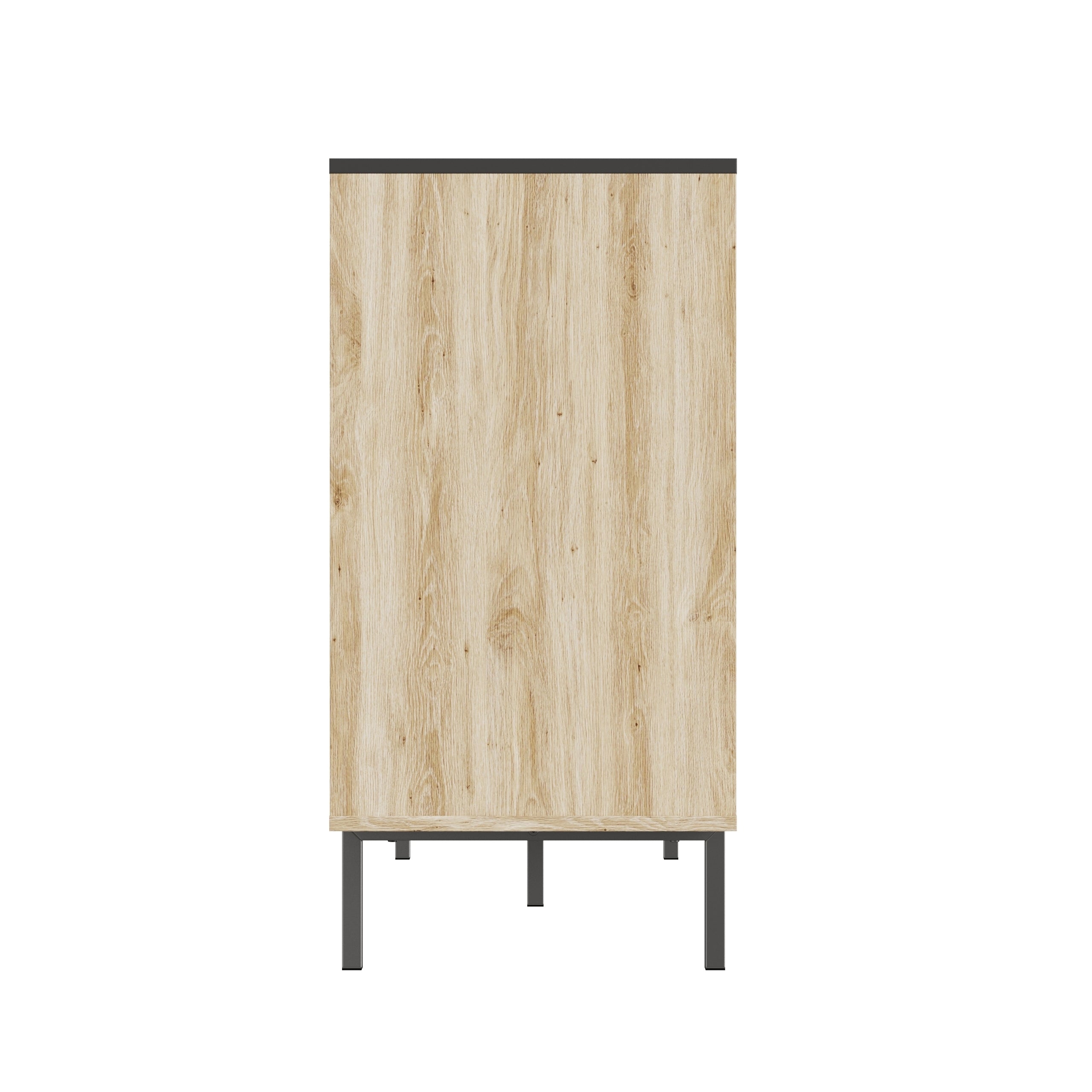 HAOYYE Bedroom Storage Cabinet, Modern Minimalist Six-Drawer Cabinet with Large Capacity, Two-Tone Design, Sturdy Space-Saving Heavy Duty Construction, Ideal for Adults and Dorm Rooms, Easy Assembly