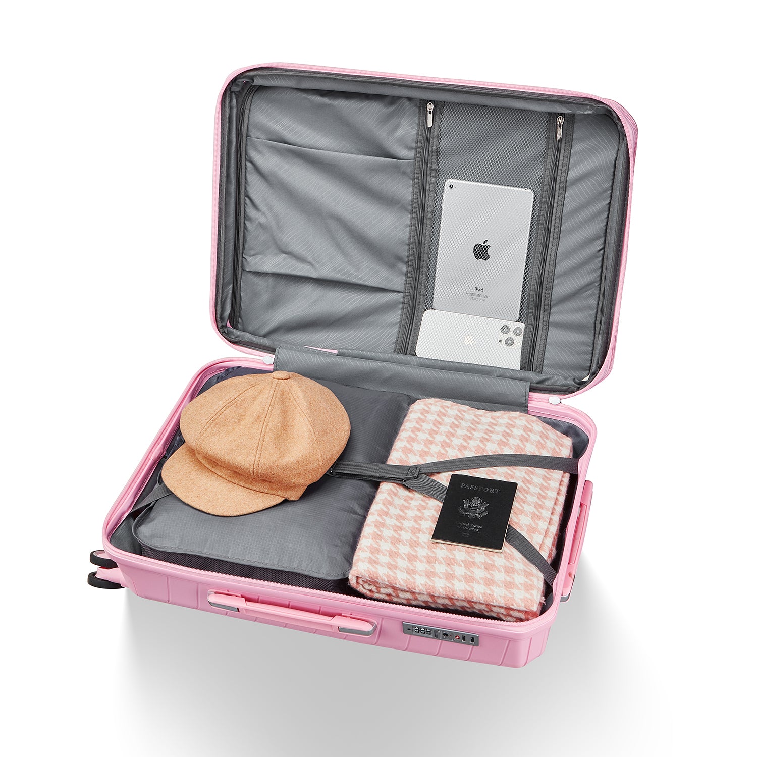 HAOYYE Luggage Sets 4 Piece(14/20/24/28), Expandable Lightweight Suitcase with 4 Double 360 Degrees Mute Spinner Wheels PP Materials Durable TSA Lock Travel Luggage Sturdy Space-Saving Heavy Duty Adults