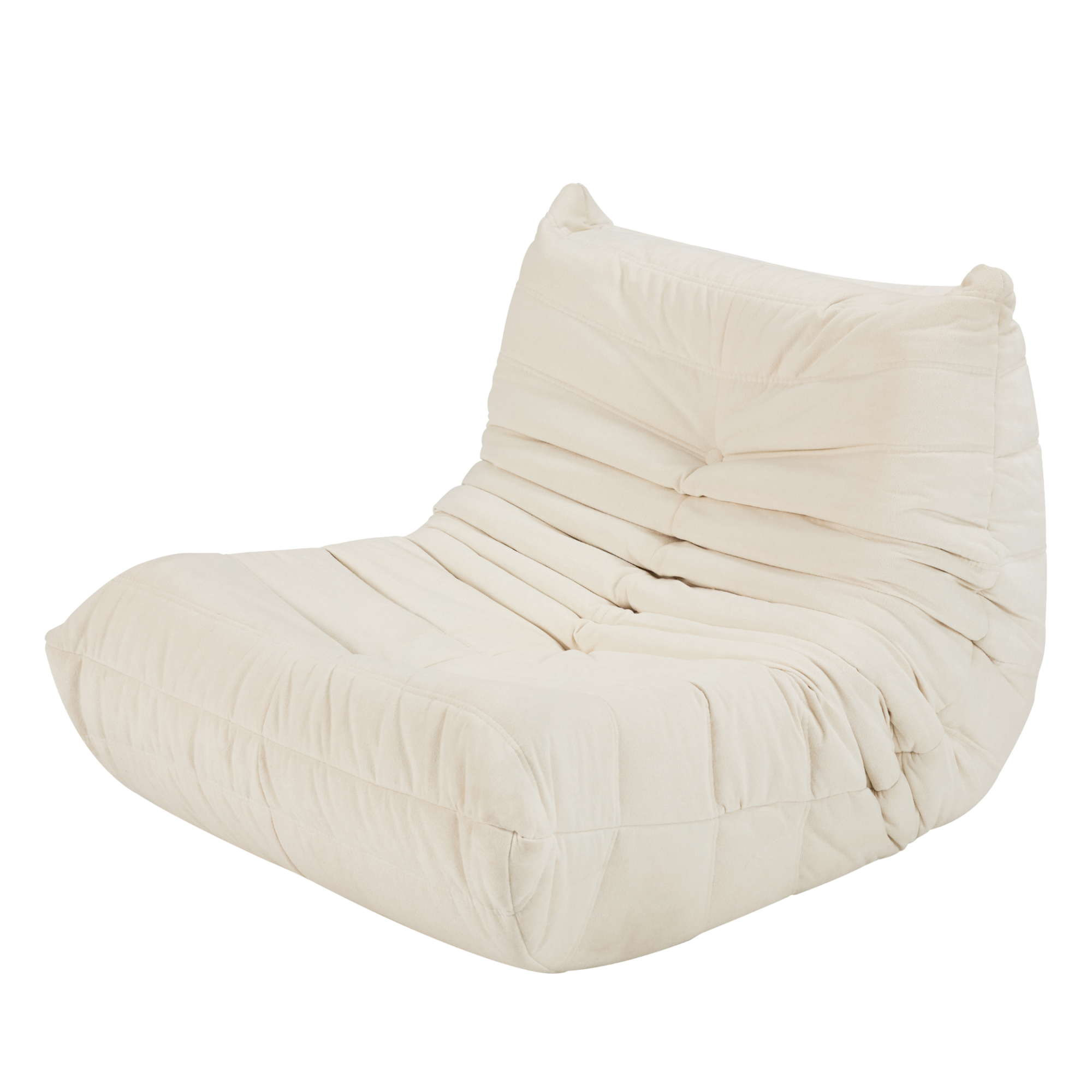 HAOYYE No-Installation Bean Bag Chair Big Beanbag Lounger Foam Chair for Home, Apartment, Living Room or Gaming Venue Durable Comfortable Modern Sofa in a Box with Sturdy Space-Saving Heavy Duty Design