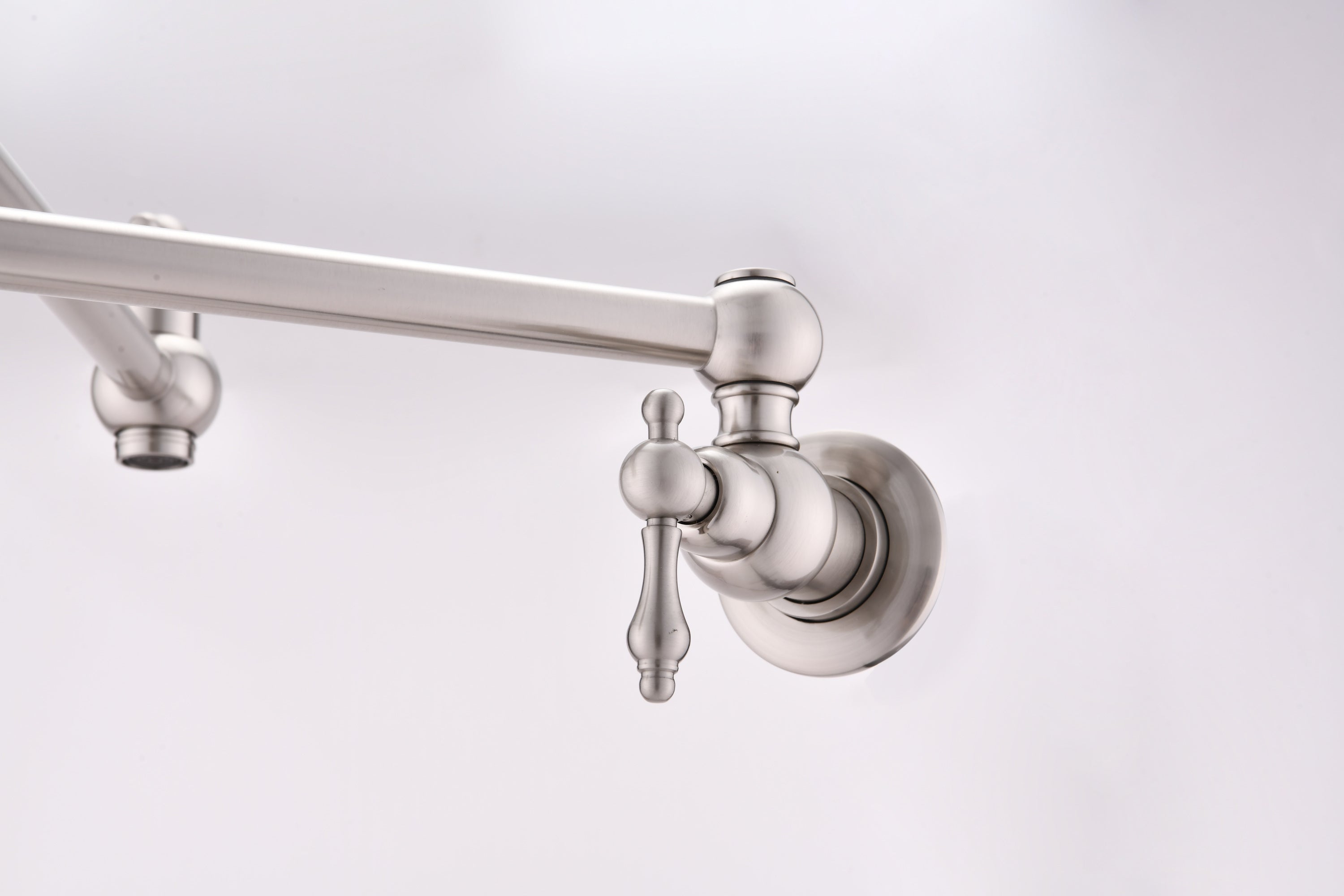HAOYYE Pot Filler Faucet Wall Mount Sturdy Space-Saving Heavy Duty Modern Design Adults Dorm Room Easy Assembly Bedroom Furniture