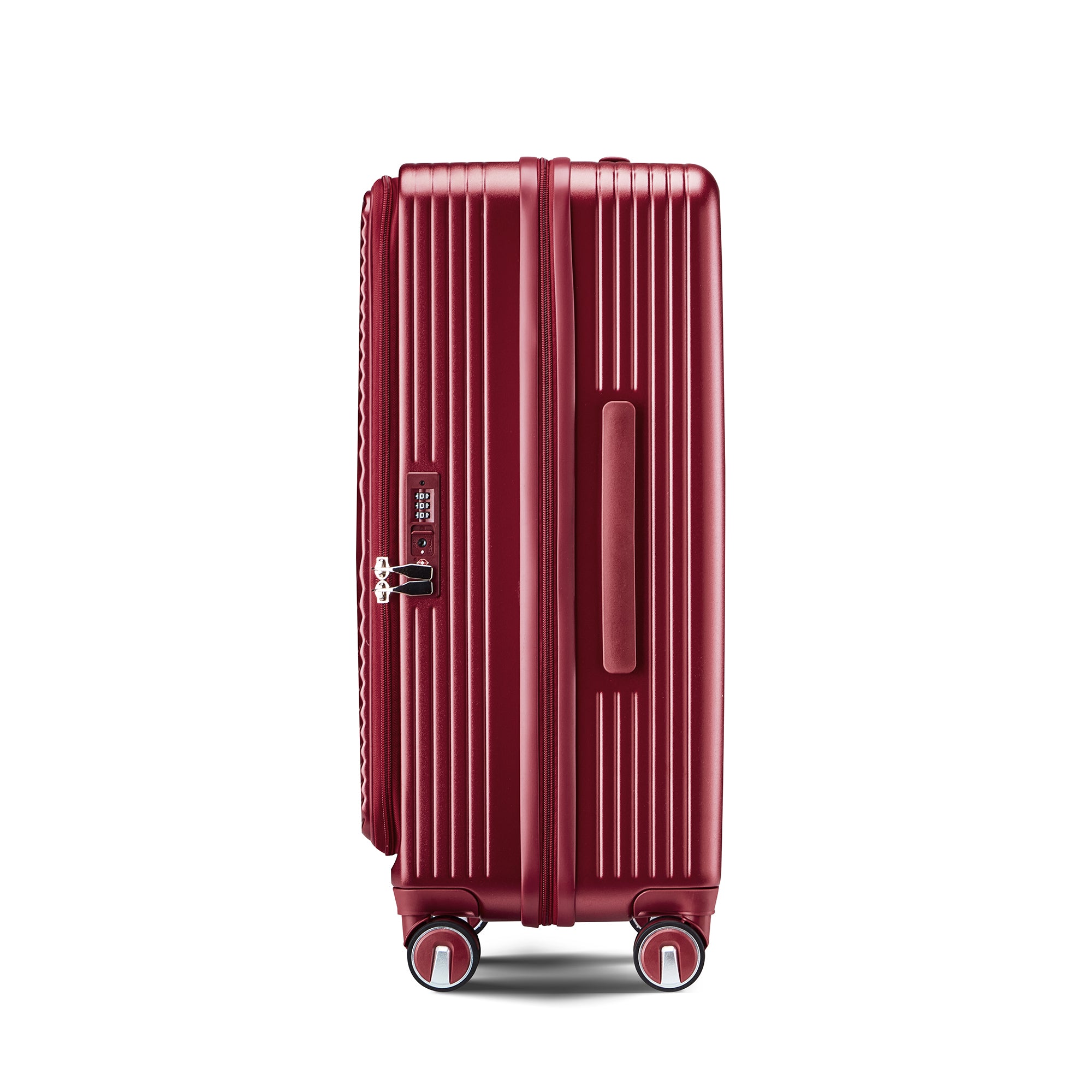 HAOYYE Luggage Sets 3 Piece(20/24/28), Expandable Carry On Luggage with TSA Lock Airline Approved, 100% PC Hard Shell and Lightweight Suitcase with Front Pocket and Spinner Wheels Sturdy Space-Saving