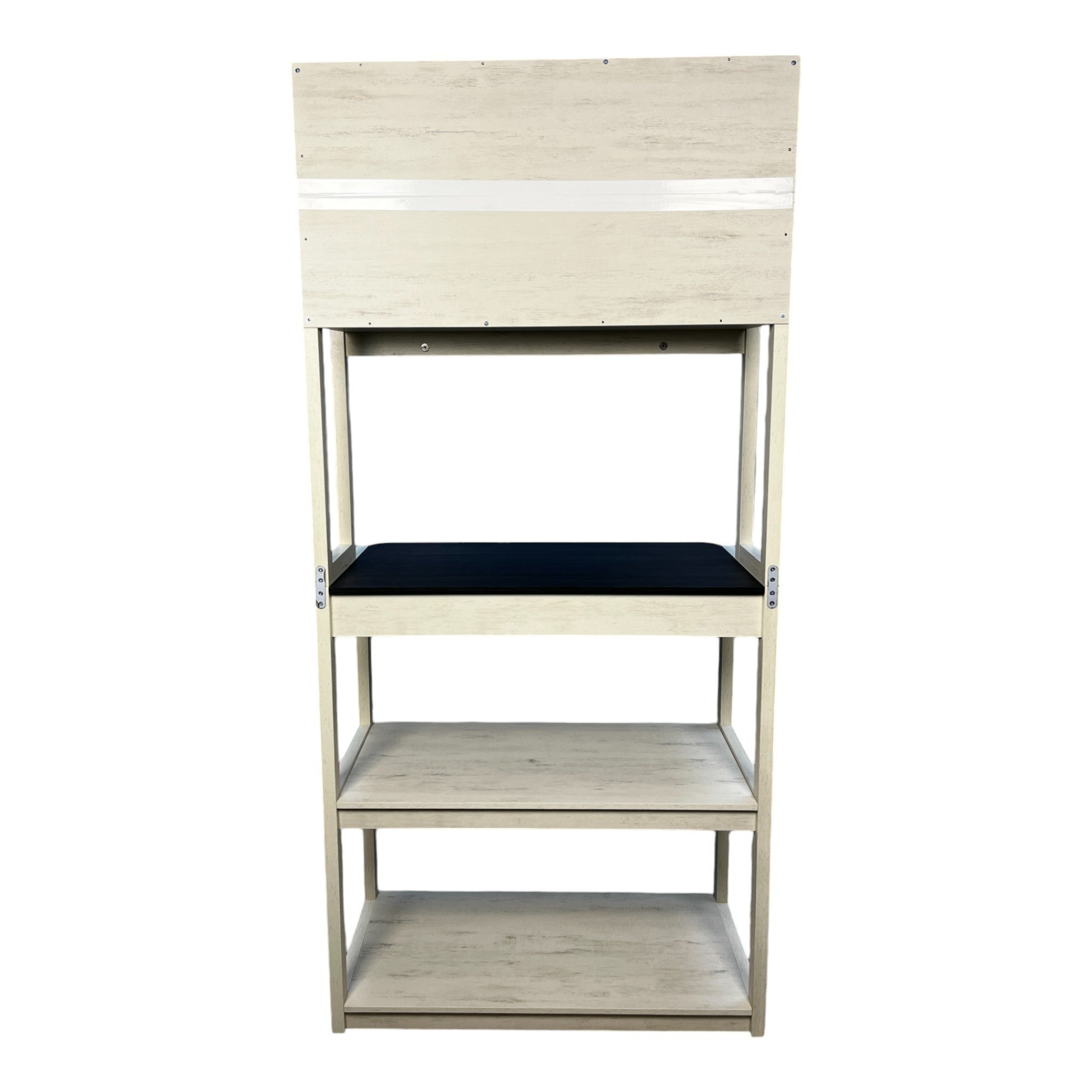 Haoyye 5-Tier Bakers Rack with Storage, Kitchen Shelving Unit for Coffee Bar, Microwave Stand, and Pantry Organization, Modern Freestanding Utility Rack for Home or Dorm Use, Durable Space-Saving Design, Easy Assembly and Multi-Purpose Functionality