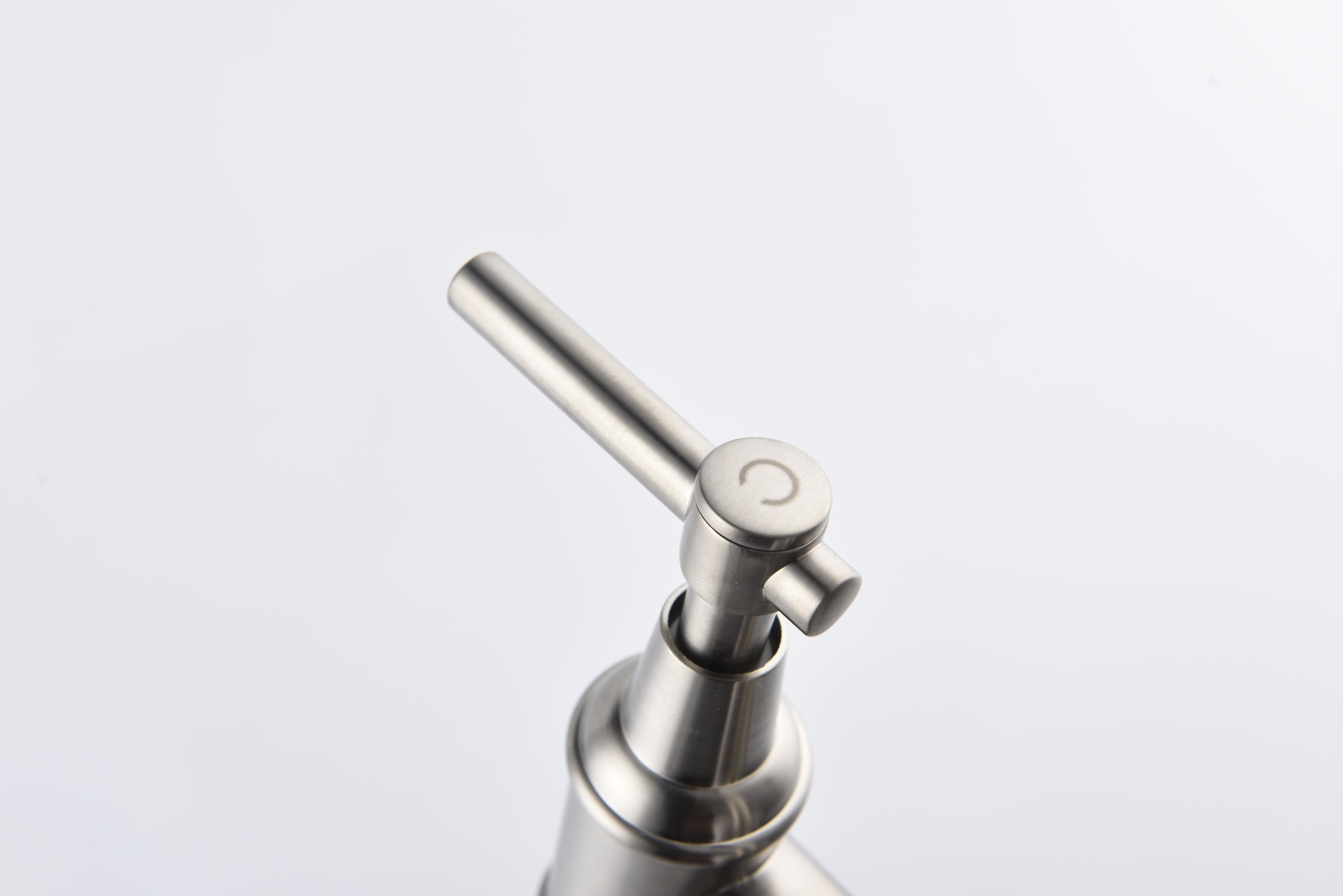 HAOYYE Bridge Kitchen Faucet with Pull-Down Sprayhead in Spot Sturdy Space-Saving Heavy Duty Modern Design Adults Dorm Room Easy Assembly Bedroom Furniture