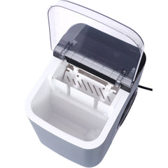 HAOYYE Ice Maker Countertop, Portable Ice Machine, Self-Cleaning Ice Makers with Basket and Scoop, 9 Cubes in 6 Mins, 26 lbs per Day, Ideal for Home, Kitchen,ETL and FDA certificate. Sturdy Space-Saving