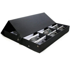 HAOYYE 18 Pcs Sunglasses Organizer, Durable Eyewear Display Case Tray, Space-Saving Storage Solution, Modern Design, Versatile Use, Premium Quality, Stylish and Functional, Ideal for Home and Retail Settings, Protective and Convenient Eyewear Storage